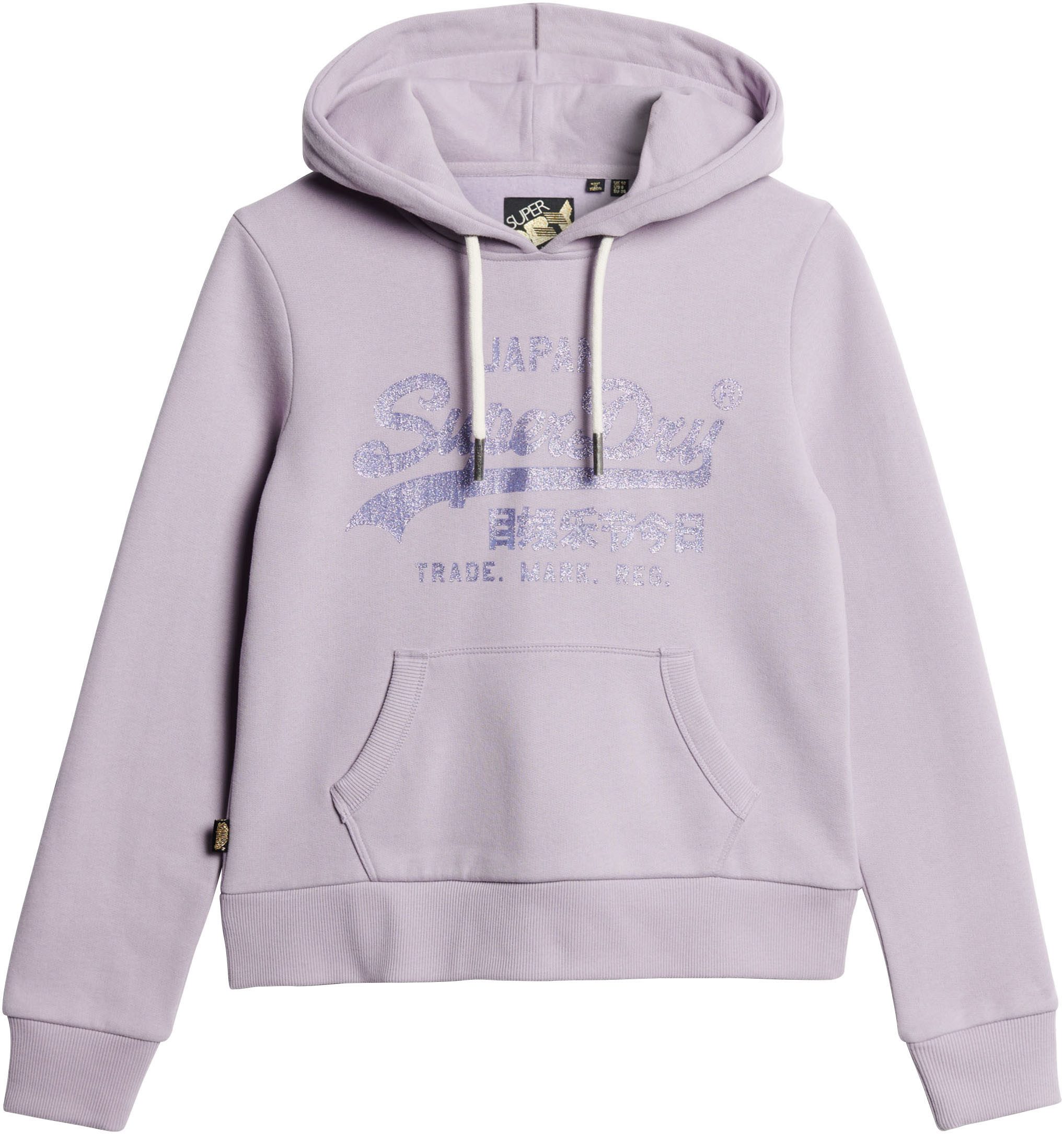 Superdry Hoodie METALLIC VL GRAPHIC HOODIE
