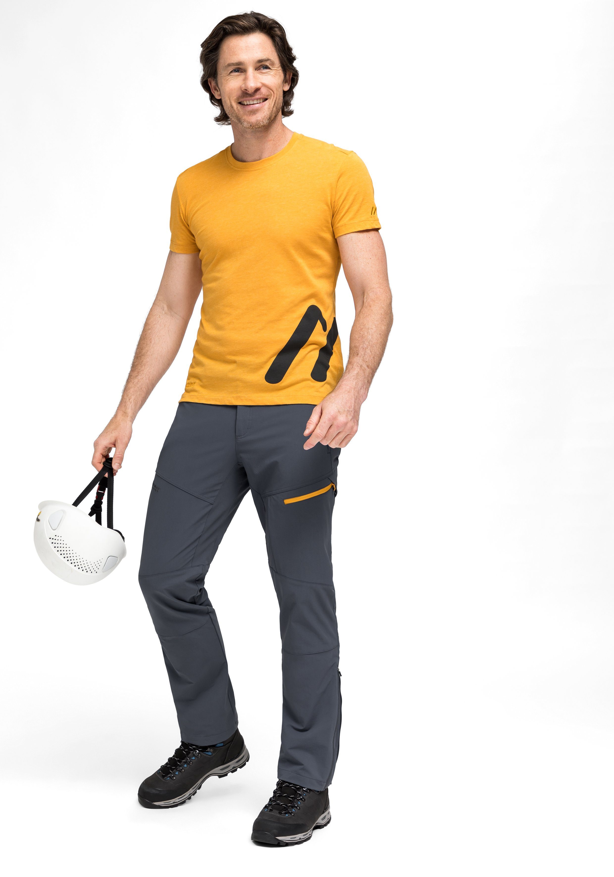 Maier Sports Outdoorbroek Naturno Air M Heren functionele broek, robuuste trekkingbroek, 4 zakken, regular fit