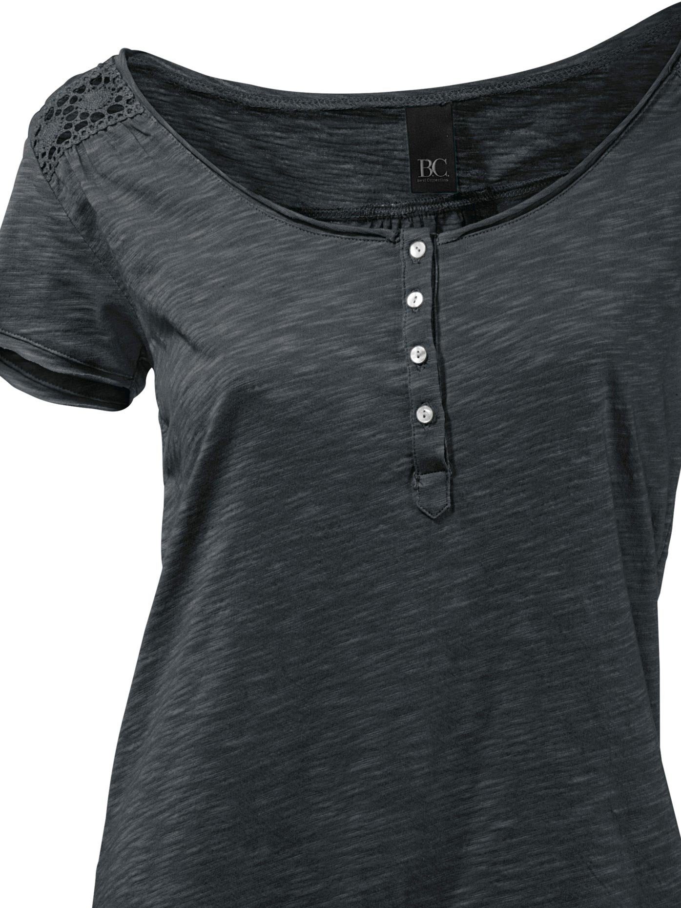heine Shirt met ronde hals (1-delig)