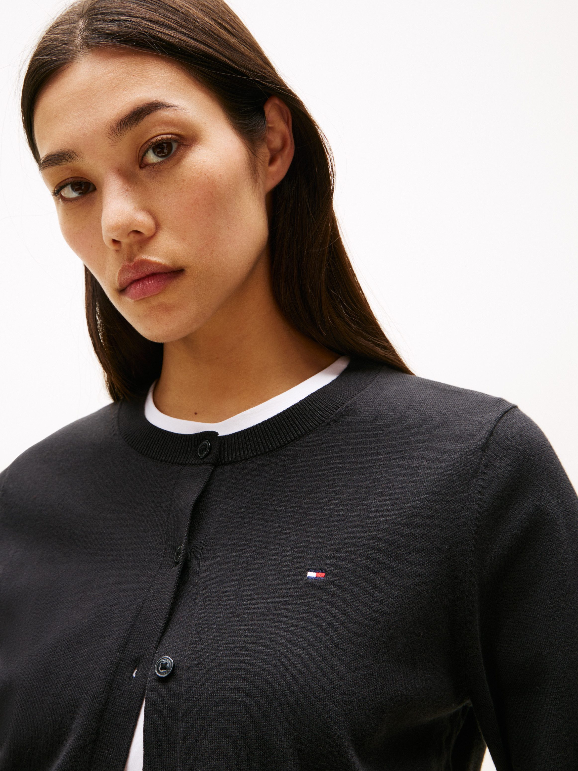 Tommy Hilfiger Cardigan CO JERSEY STITCH CARDIGAN