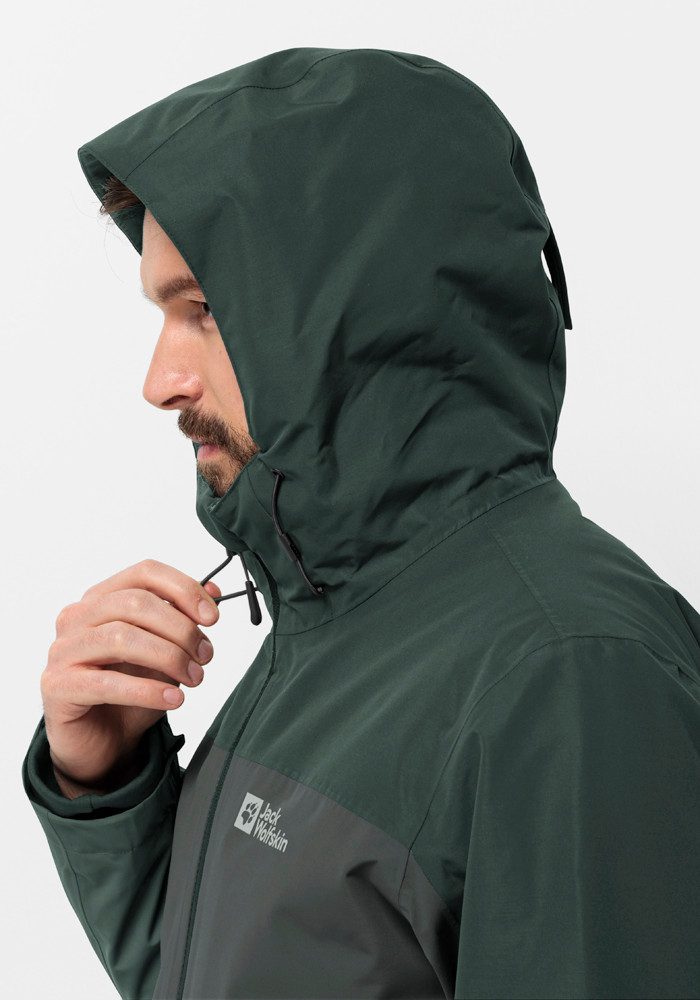 Jack Wolfskin Functioneel 3-in-1-jack GLAABACH 3-in-1 JKT M (2-delig)