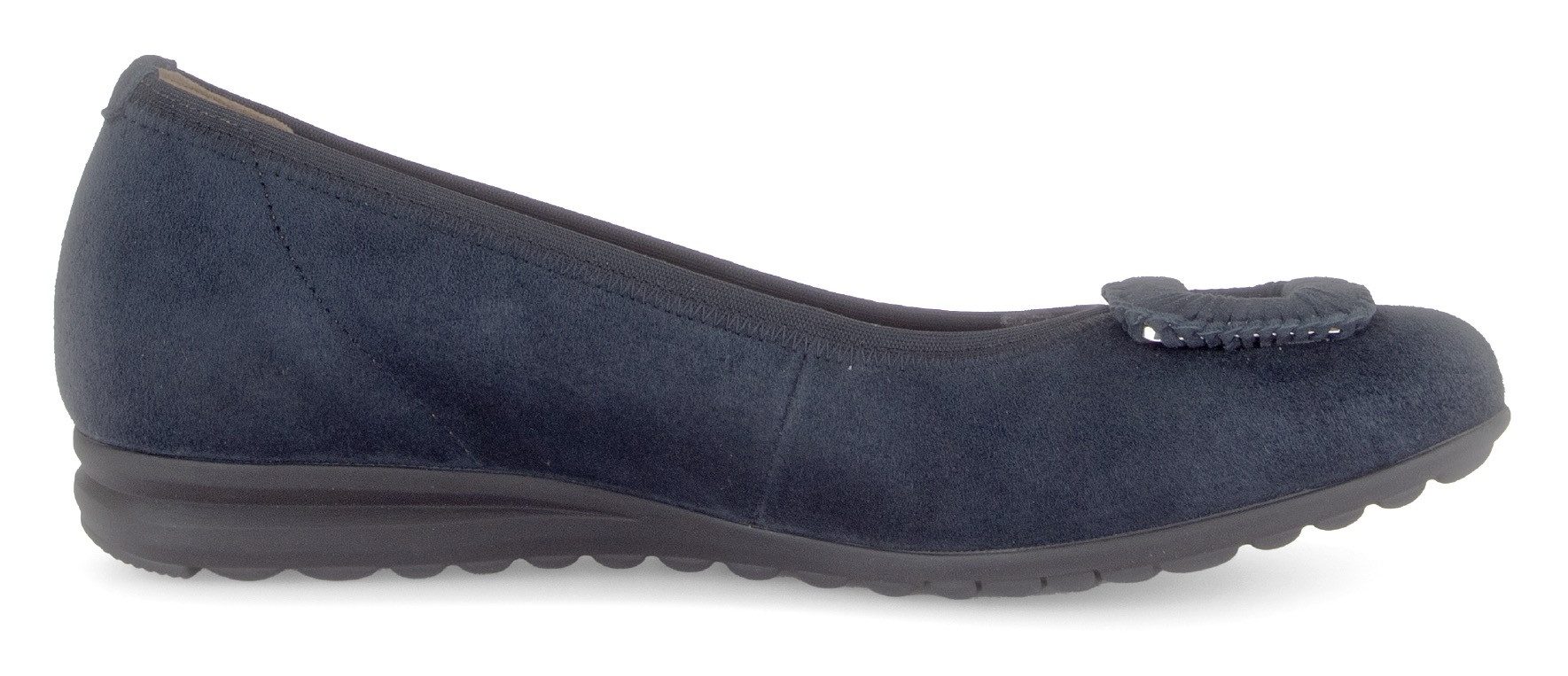 Gabor Ballerina's Florence , comfort schoen, zakelijke schoen, elastische afwerking, comfortbreedte g (= breed)