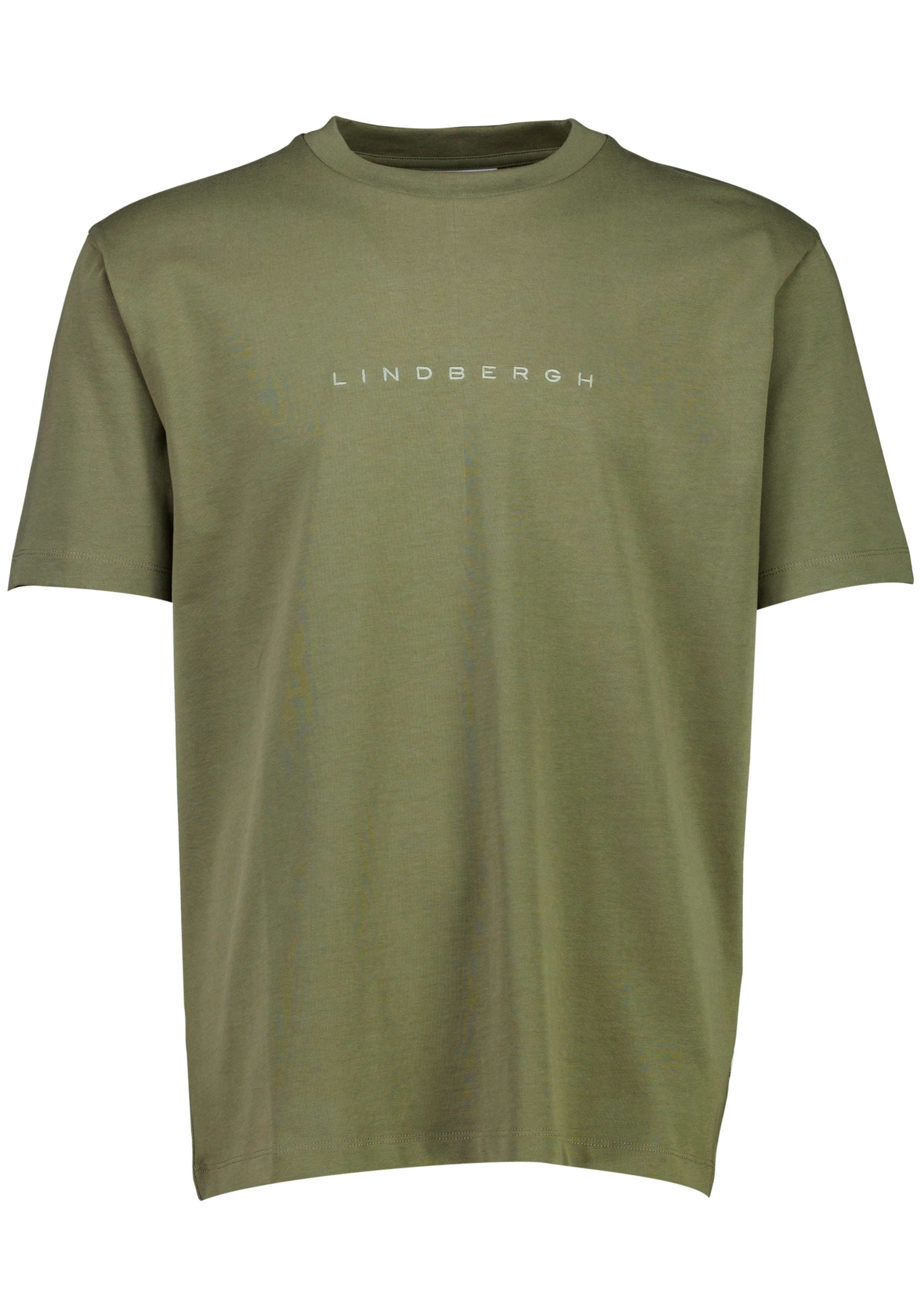 LINDBERGH T-shirt met borduursel op borsthoogte