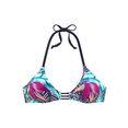 venice beach triangel-bikinitop jane blauw