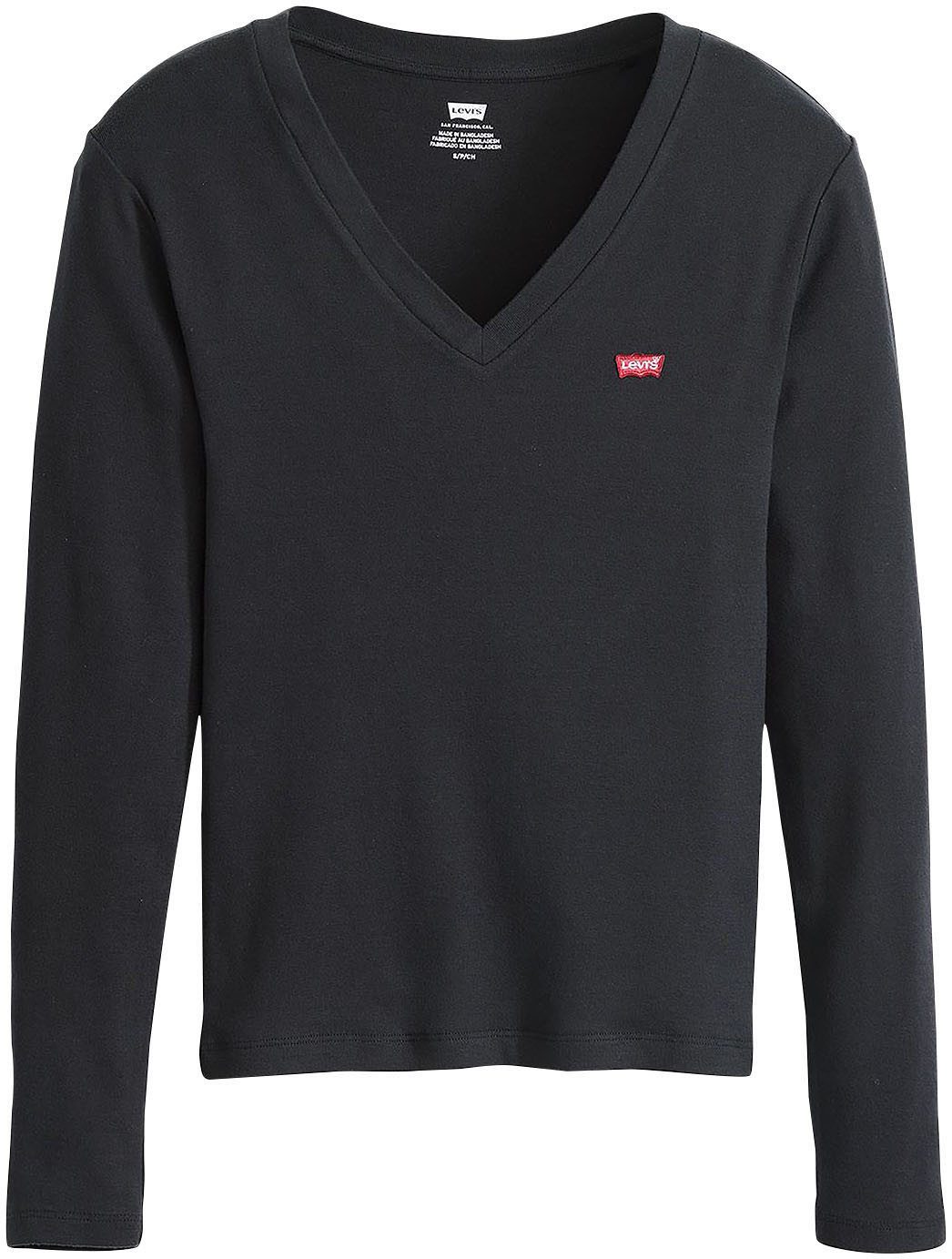 Levi's® Shirt met lange mouwen ESSENTIAL HM LS VNECK