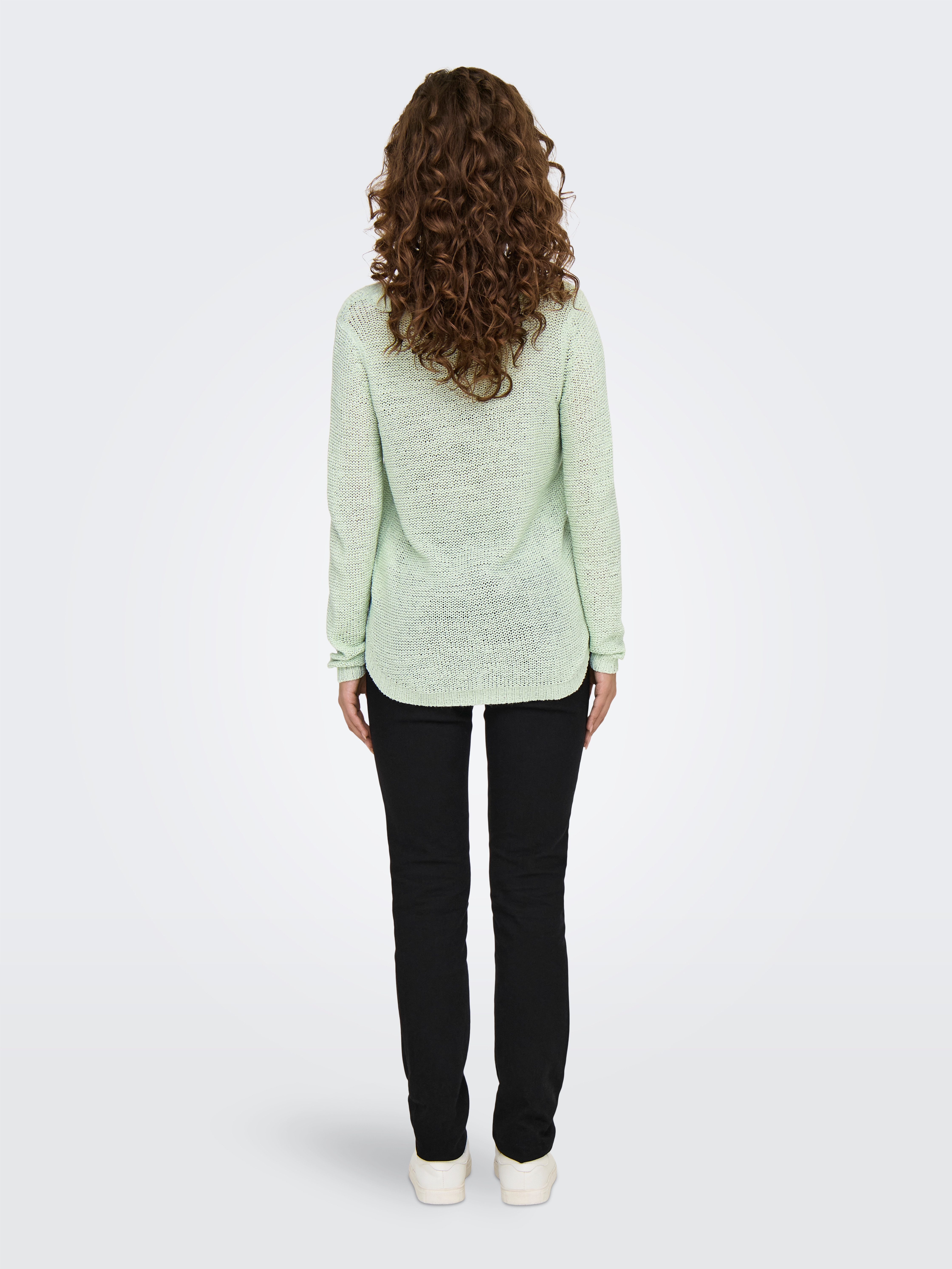 Only Gebreide trui ONLGEENA XO L S PULLOVER KNT NOOS