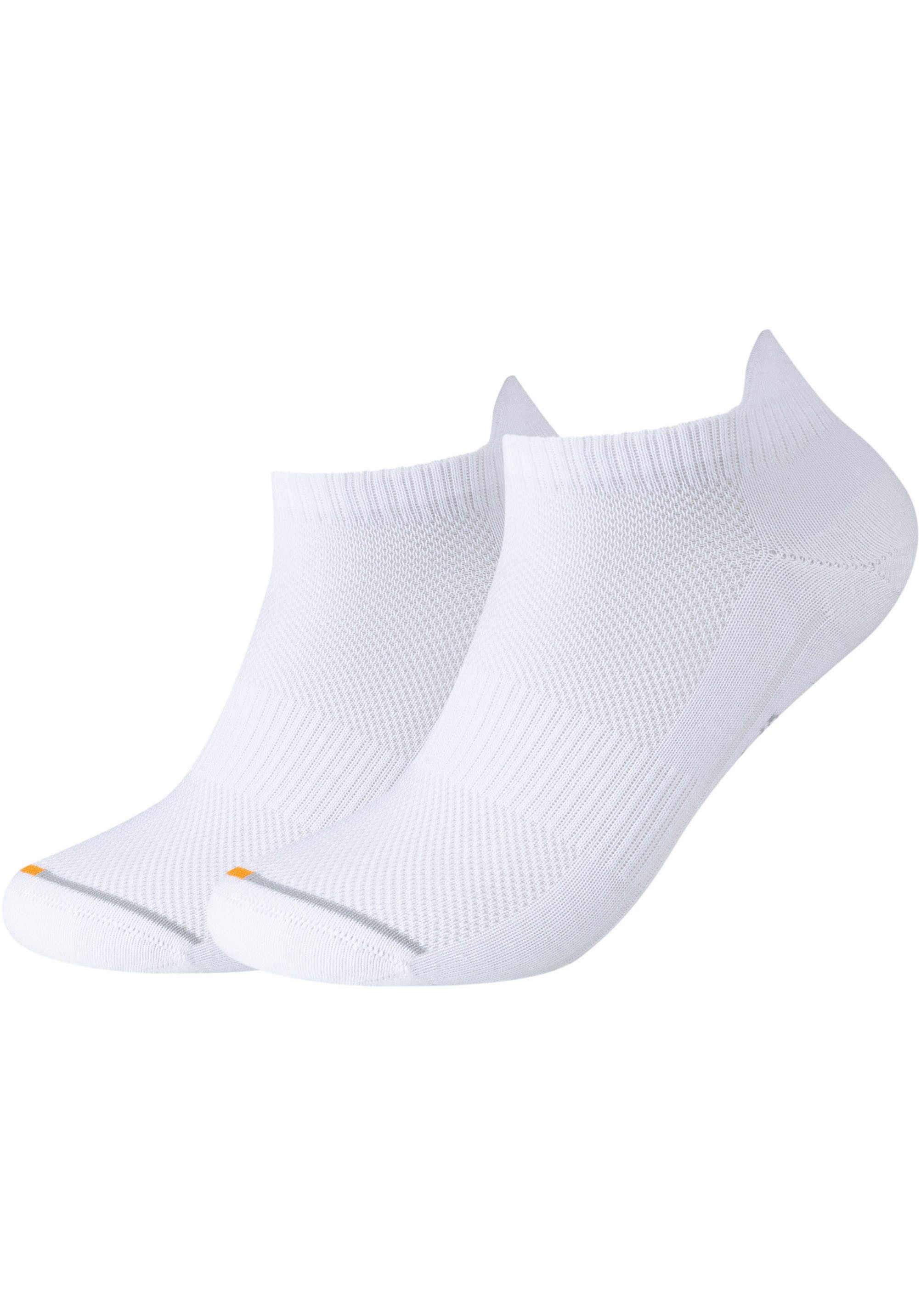 Camano Sneakersokken Function met micro-pluche op hiel en tenen (set, 4 paar)