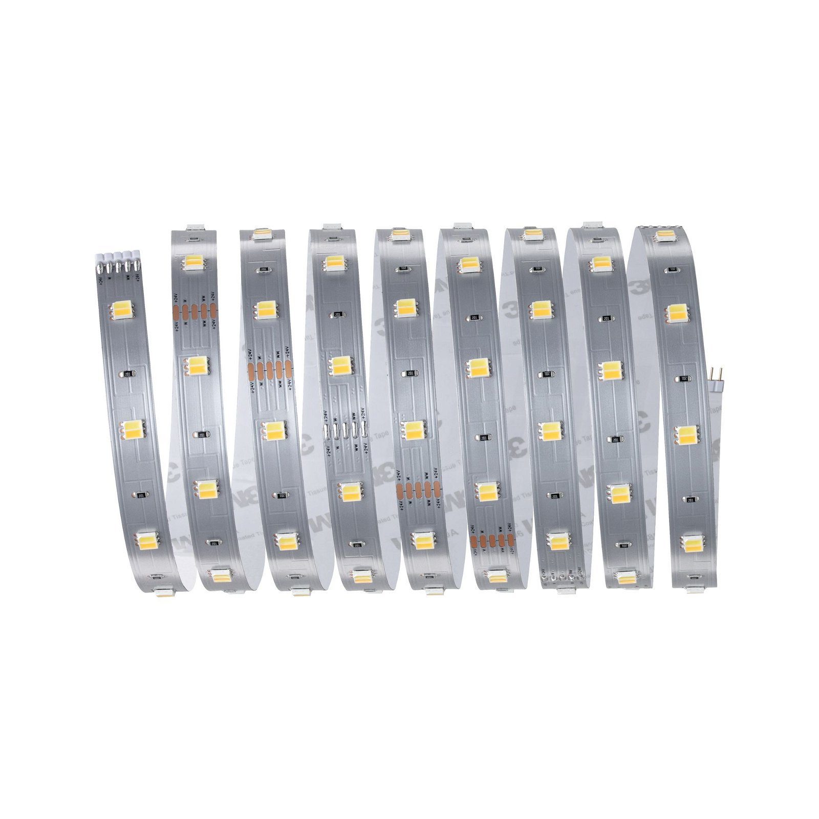Paulmann Led-strepen MaxLED 250 Stripe 2,5m IP20 2700-6500K 9W 24V zilverkleur (1 stuk)
