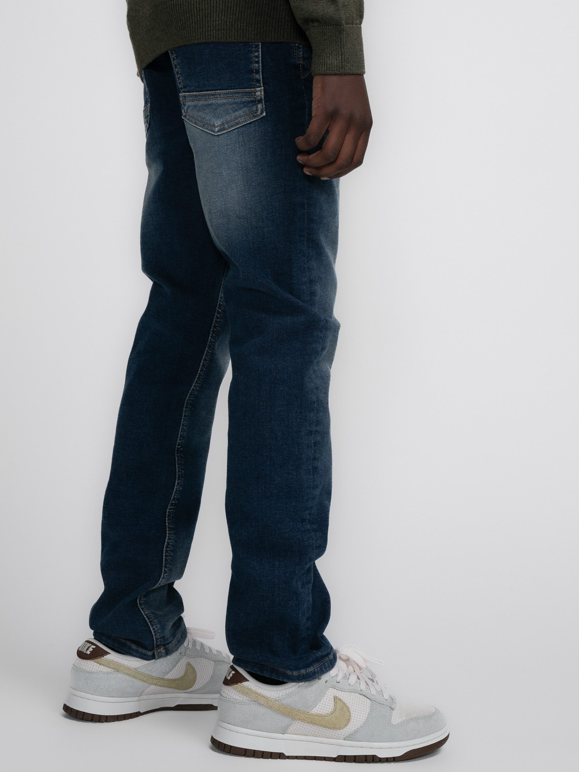 Petrol Industries Straight jeans met stone washed look