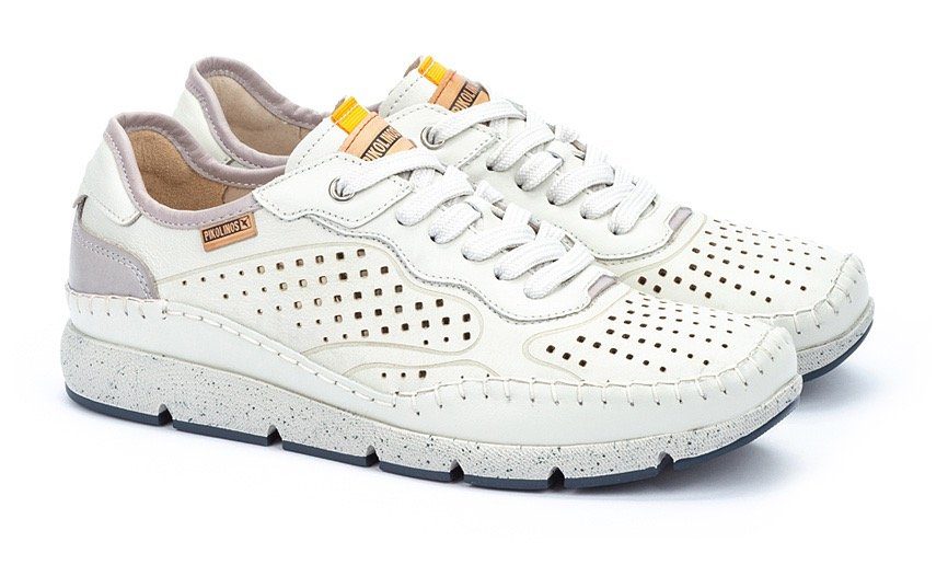 PIKOLINOS Sneakers FUENCARRAL met geperforeerde loopzool, vrijetijdsschoen, lage schoen, veterschoen