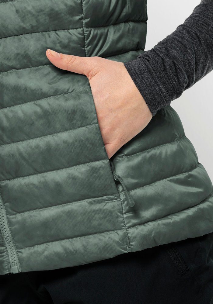 Jack Wolfskin Donzen bodywarmer PILVI DOWN VEST W RDS