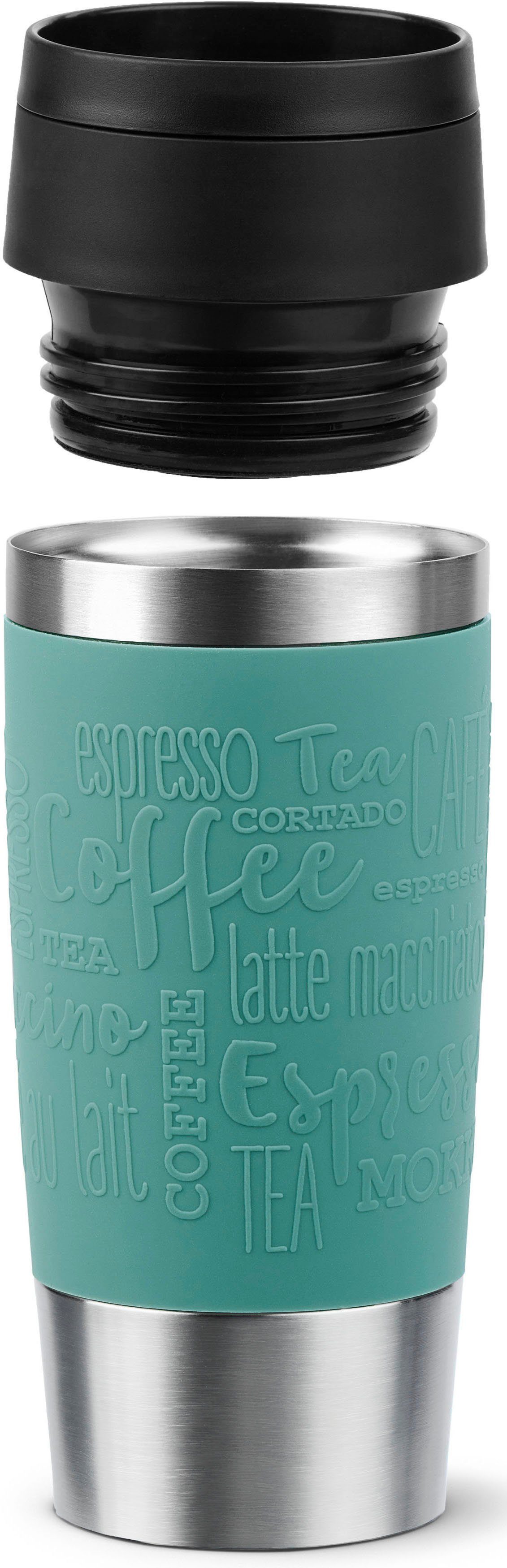 Emsa Thermosbeker Travel Mug Classic, met 360° drinkopening 4u heet, 8u koud - 360 ml / 6u heet, 12u koud - 500 ml, 100% dicht