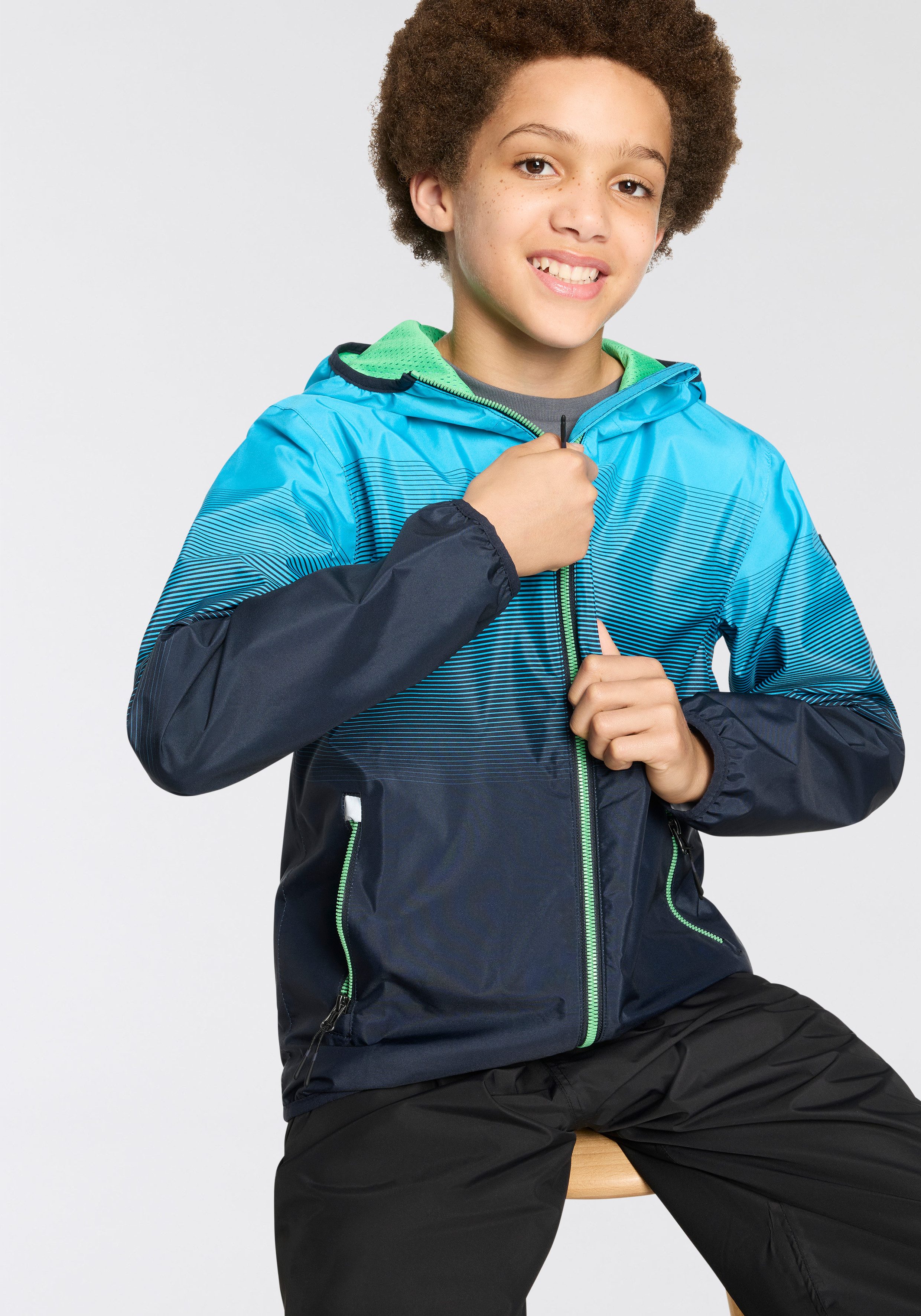 Killtec Outdoorjack KOS 139 BYS JCKT jongens outdoorjassen maat 152 blauw