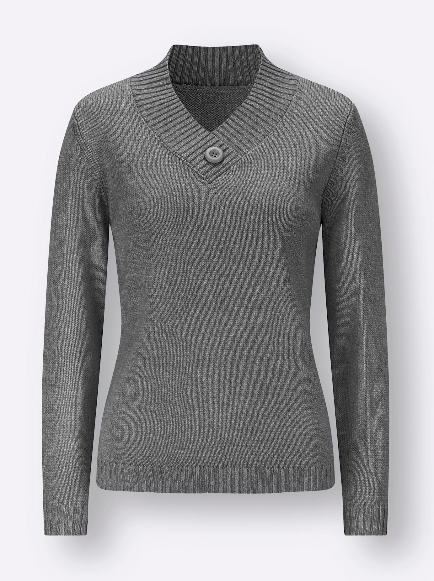 Classic Basics Gebreide Trui met lange mouwen