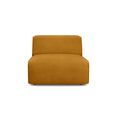 couch ♥ fauteuil vette bekleding modulair of solo te gebruiken, vele modules voor individuele samenstelling couch favorieten oranje