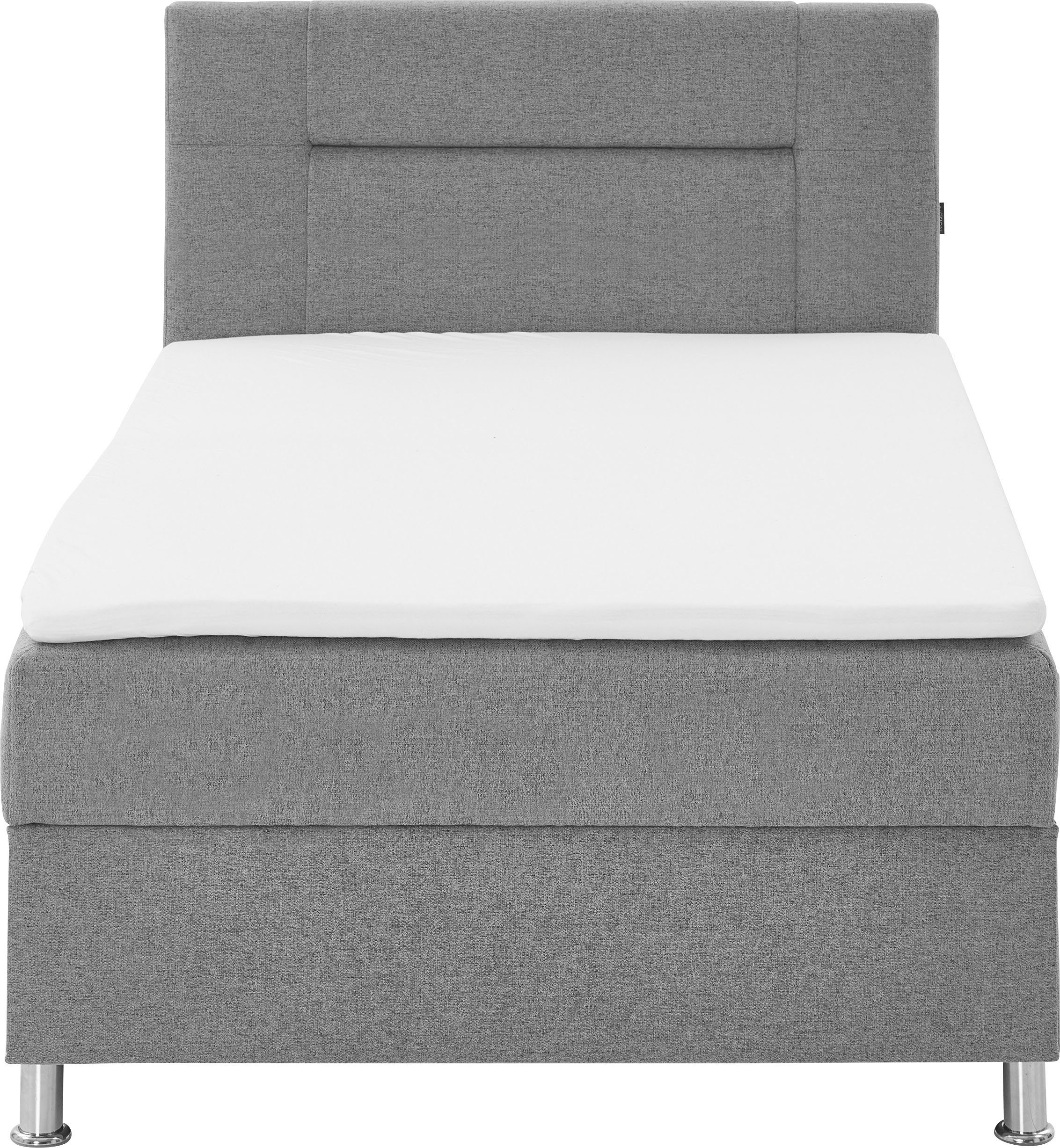 INOSIGN Boxspring Escalon met opbergruimte, inclusief topper beschikbaar in de breedtes 120x200 cm en 180x200 cm