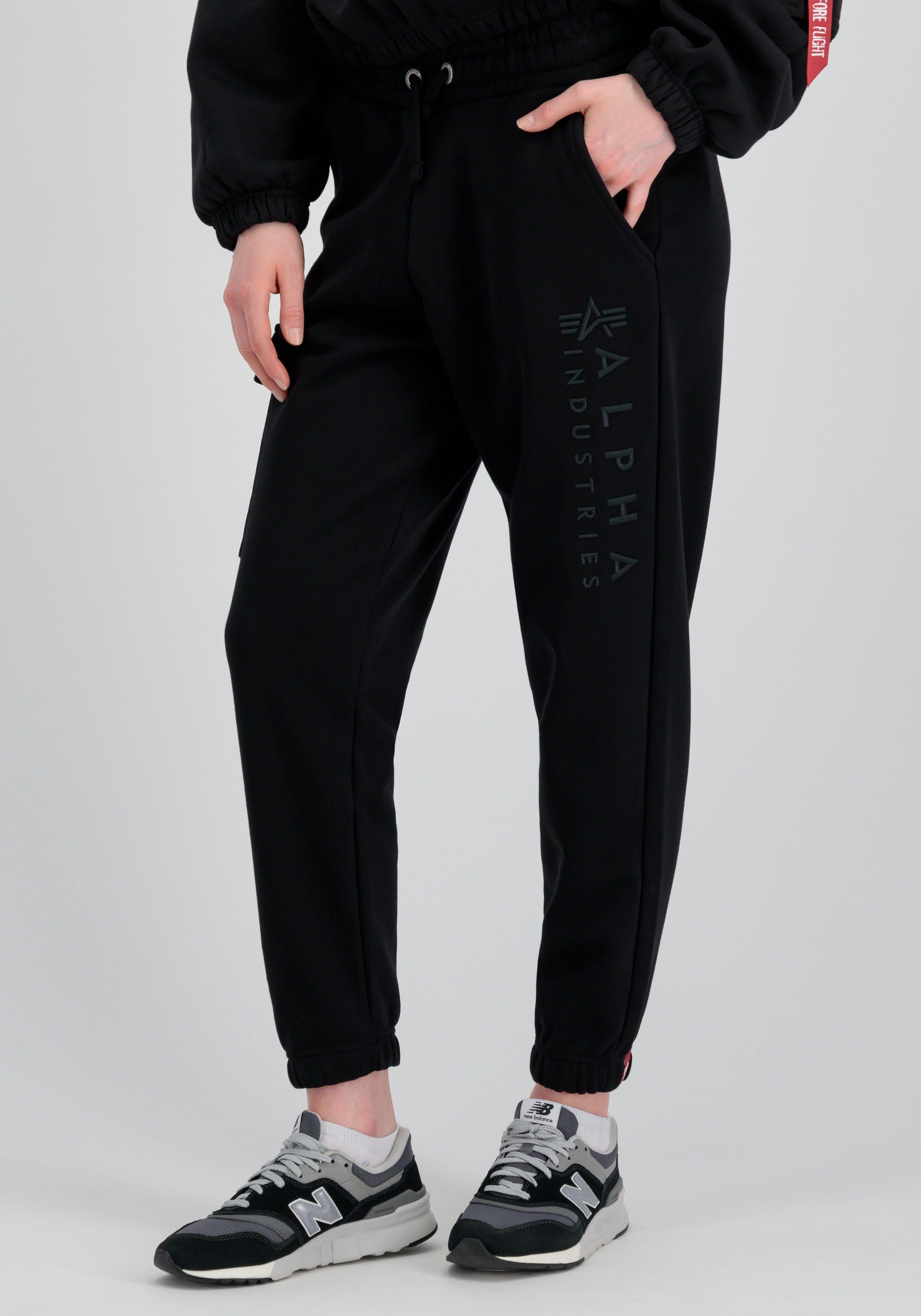 Alpha Industries Joggingbroek ALPHA INDUSTRIES Women - Jogger EMB Jogger Wmn