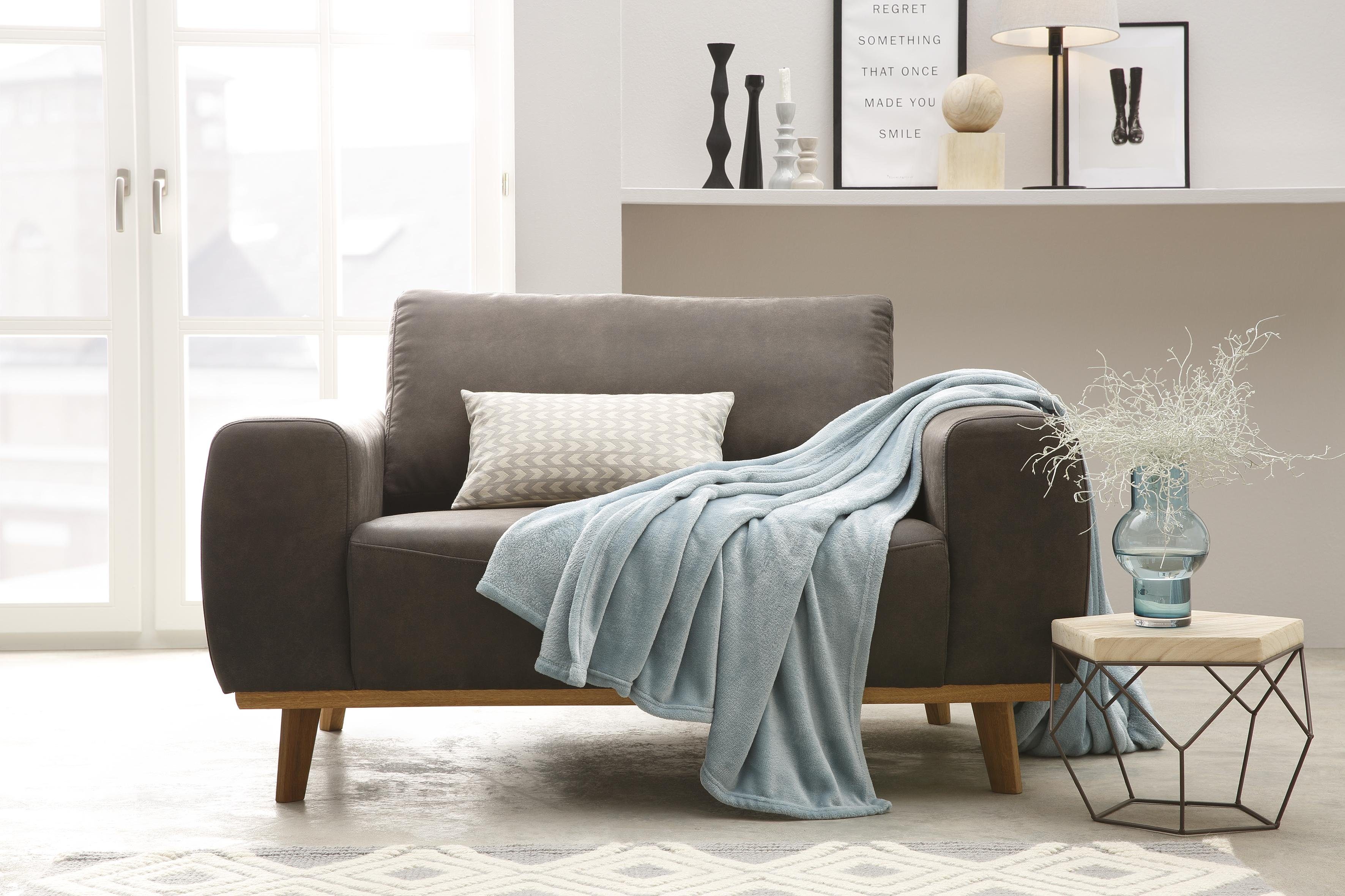 my home Deken Jil van superzacht knuffelfleece, knuffeldeken, premium kwaliteit,