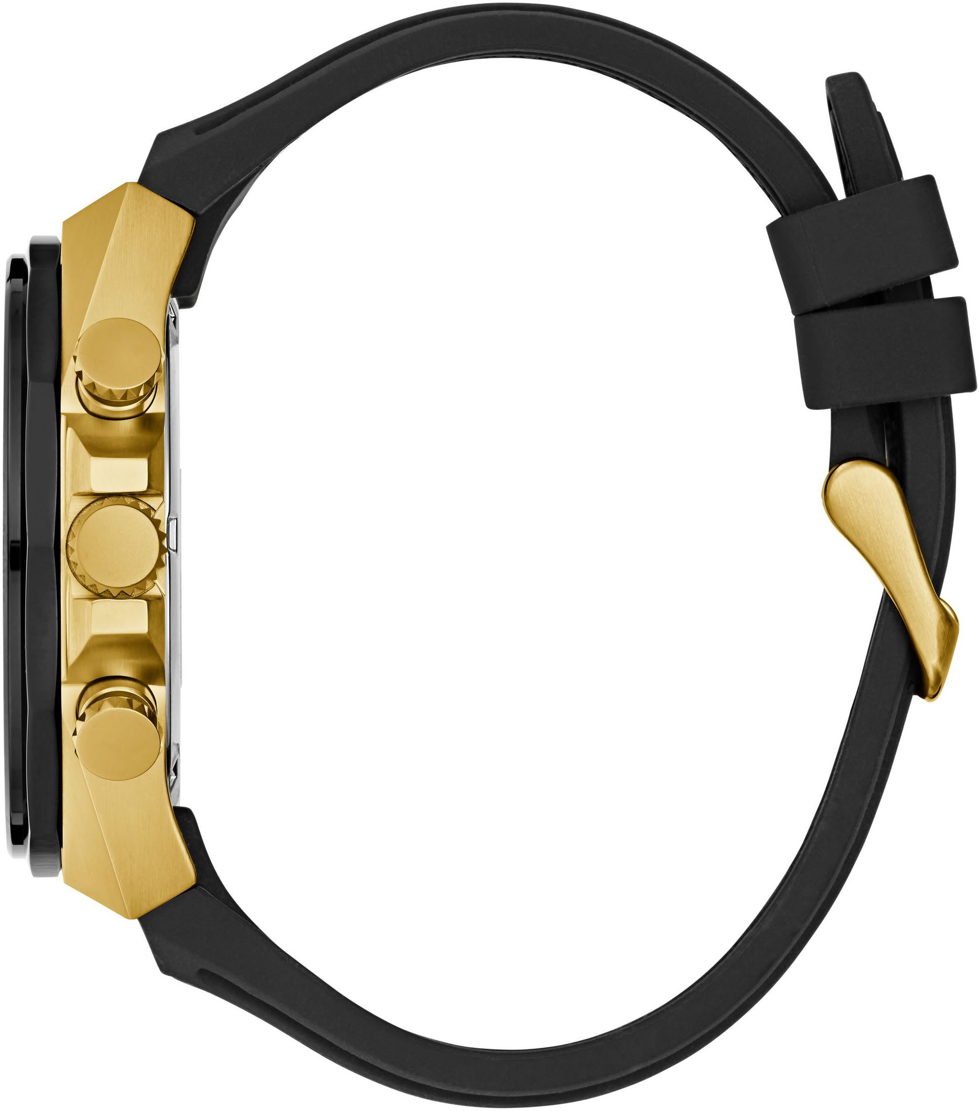 Guess Multifunctioneel horloge D1 Quartz horloge, polshorloge, herenhorloge, datum, weekdag, siliconen band