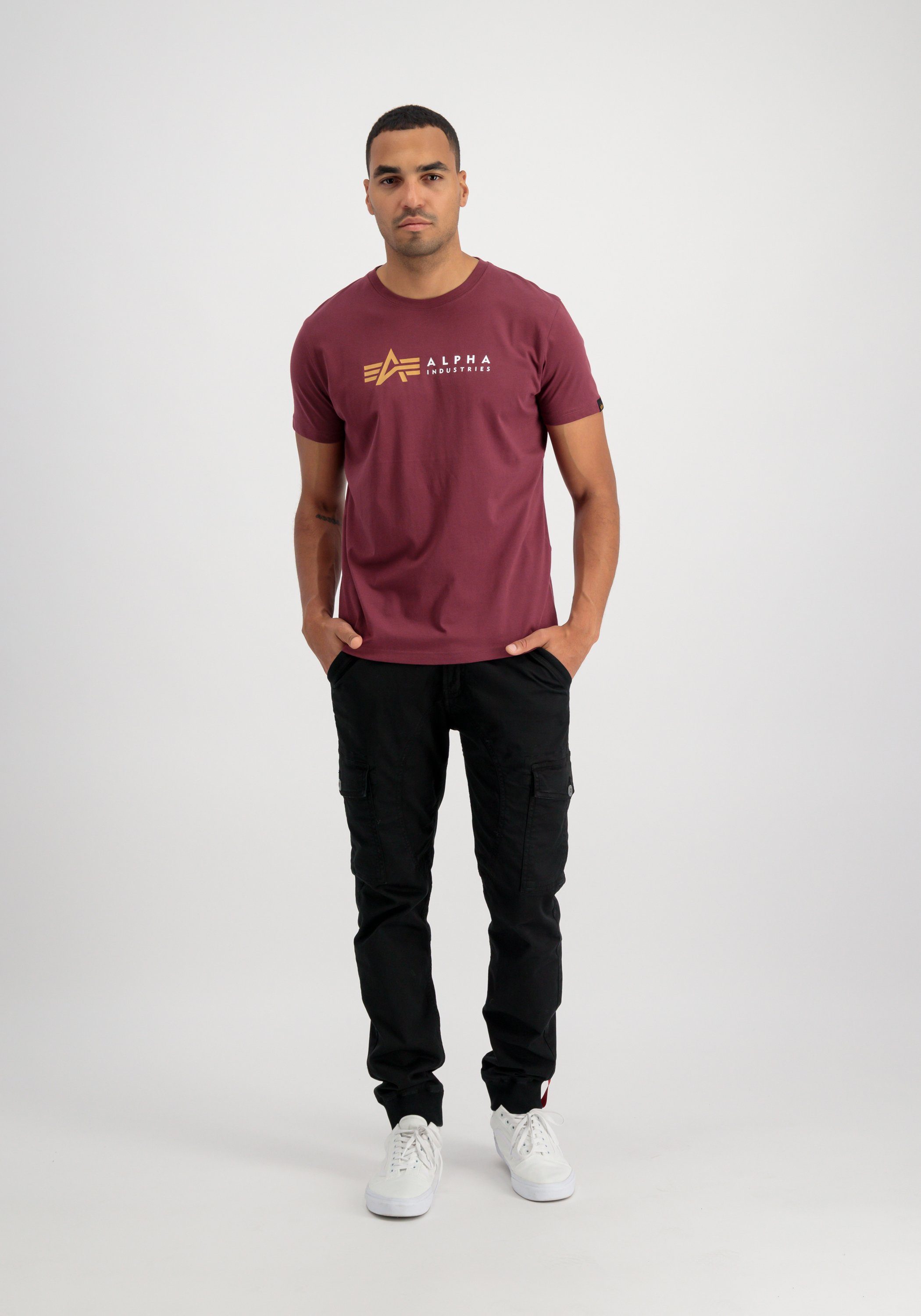 Alpha Industries T-shirt Alpha Industries Men - T-Shirts Alpha Label T-Shirt