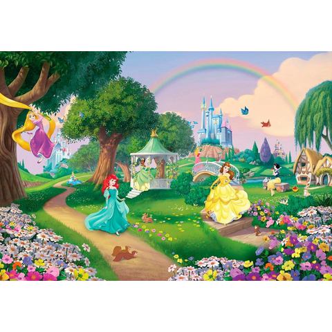 Komar fotobehang Disney Princess Rainbow, Komar, Comic