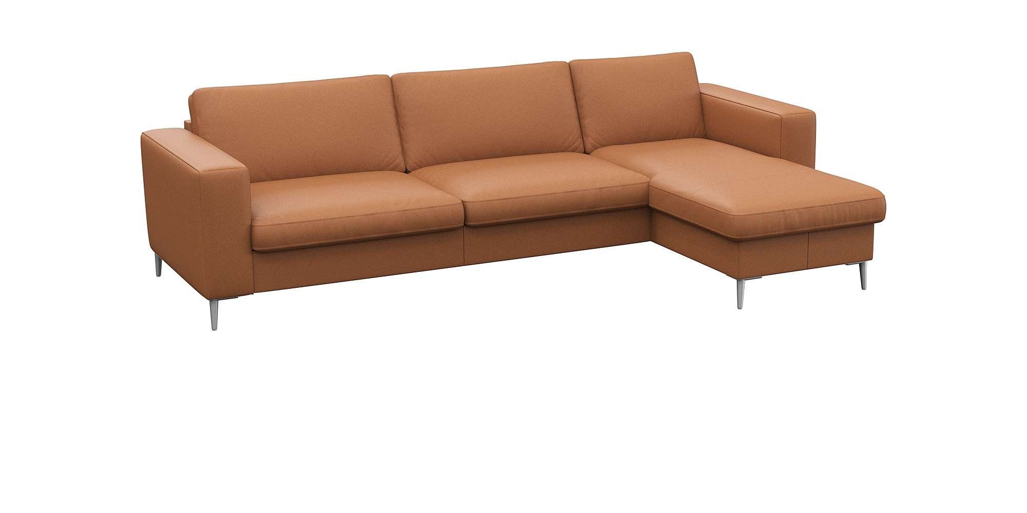 FLEXLUX Hoekbank Fiore, super zitcomfort door koudschuim in de zitting, L-vorm
