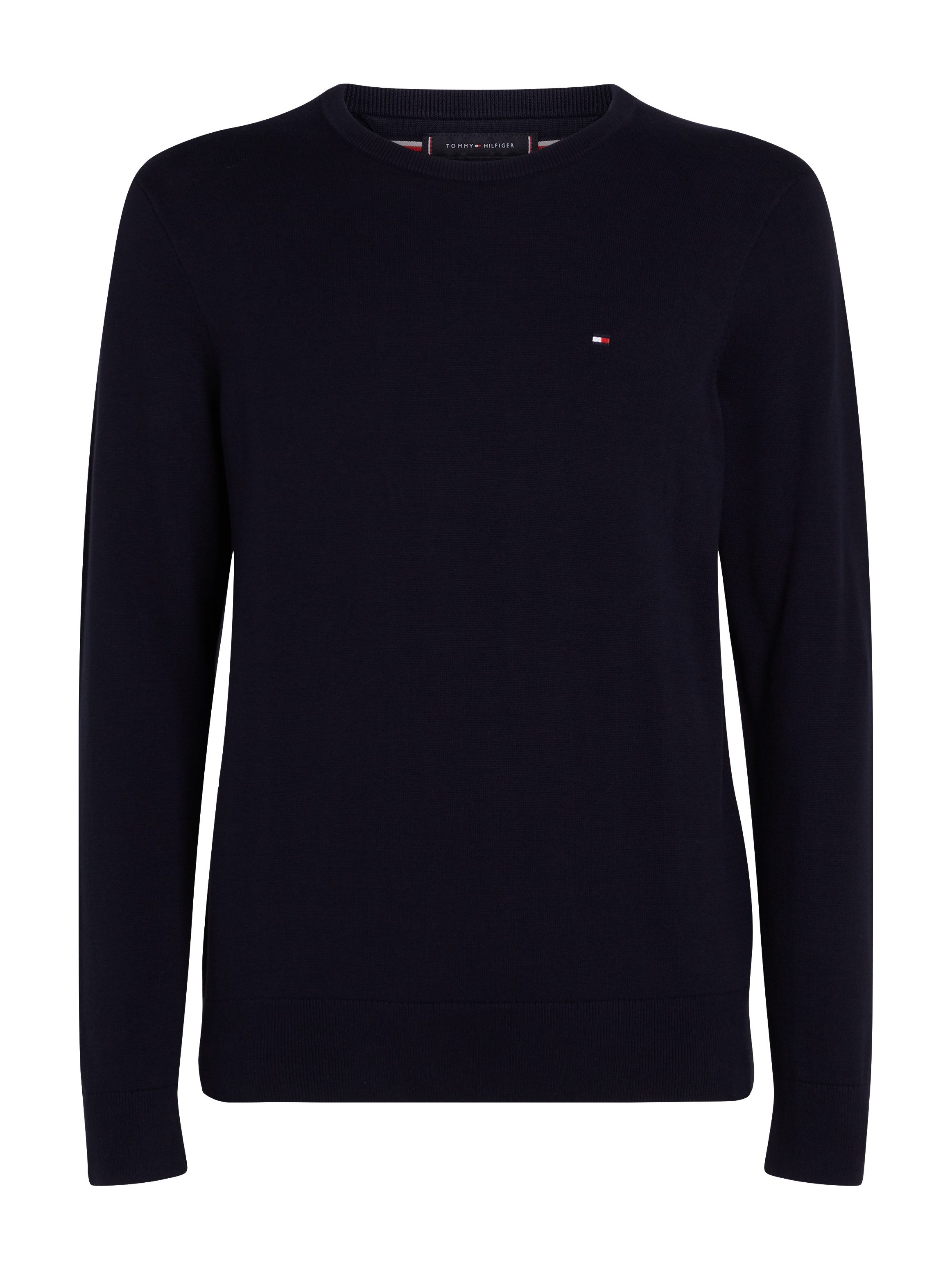 Tommy Hilfiger Trui met ronde hals ESSENTIAL COTTON CREW NECK
