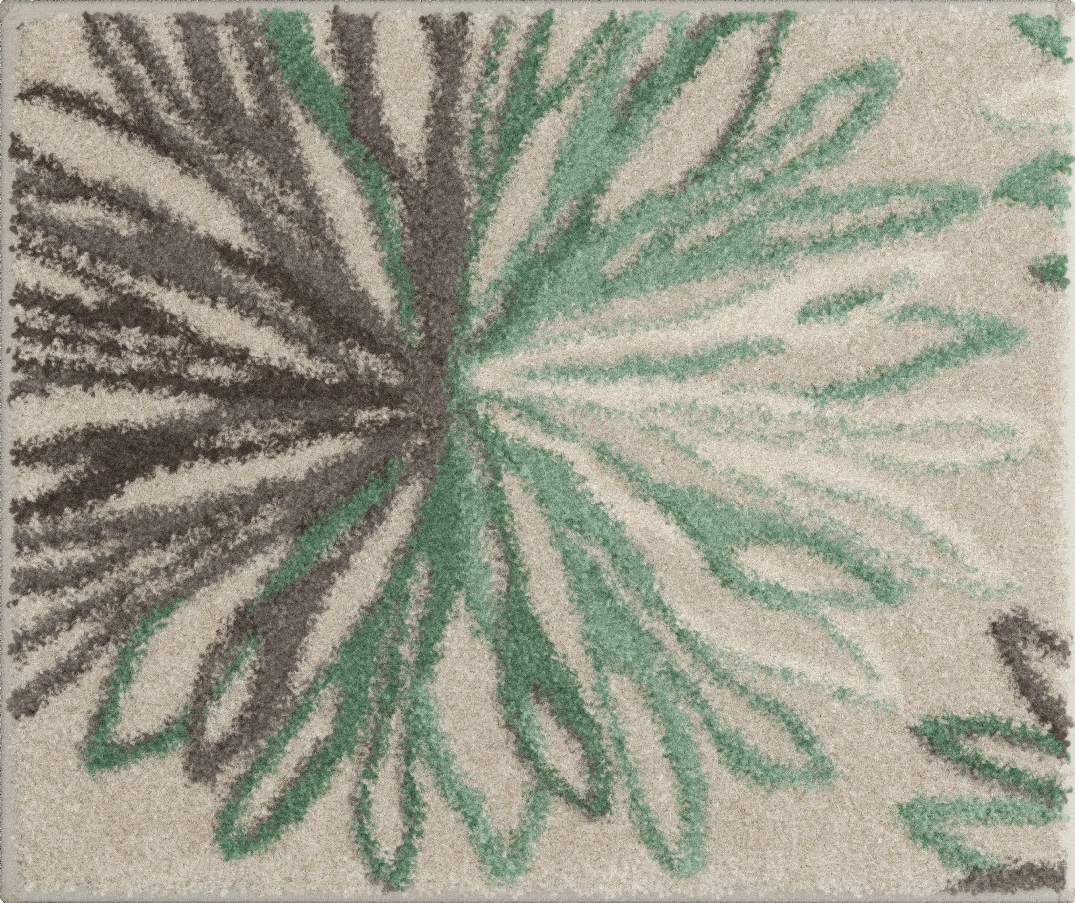 Grund Badmat ART bloemig patroon, elegante badmat (1 stuk)
