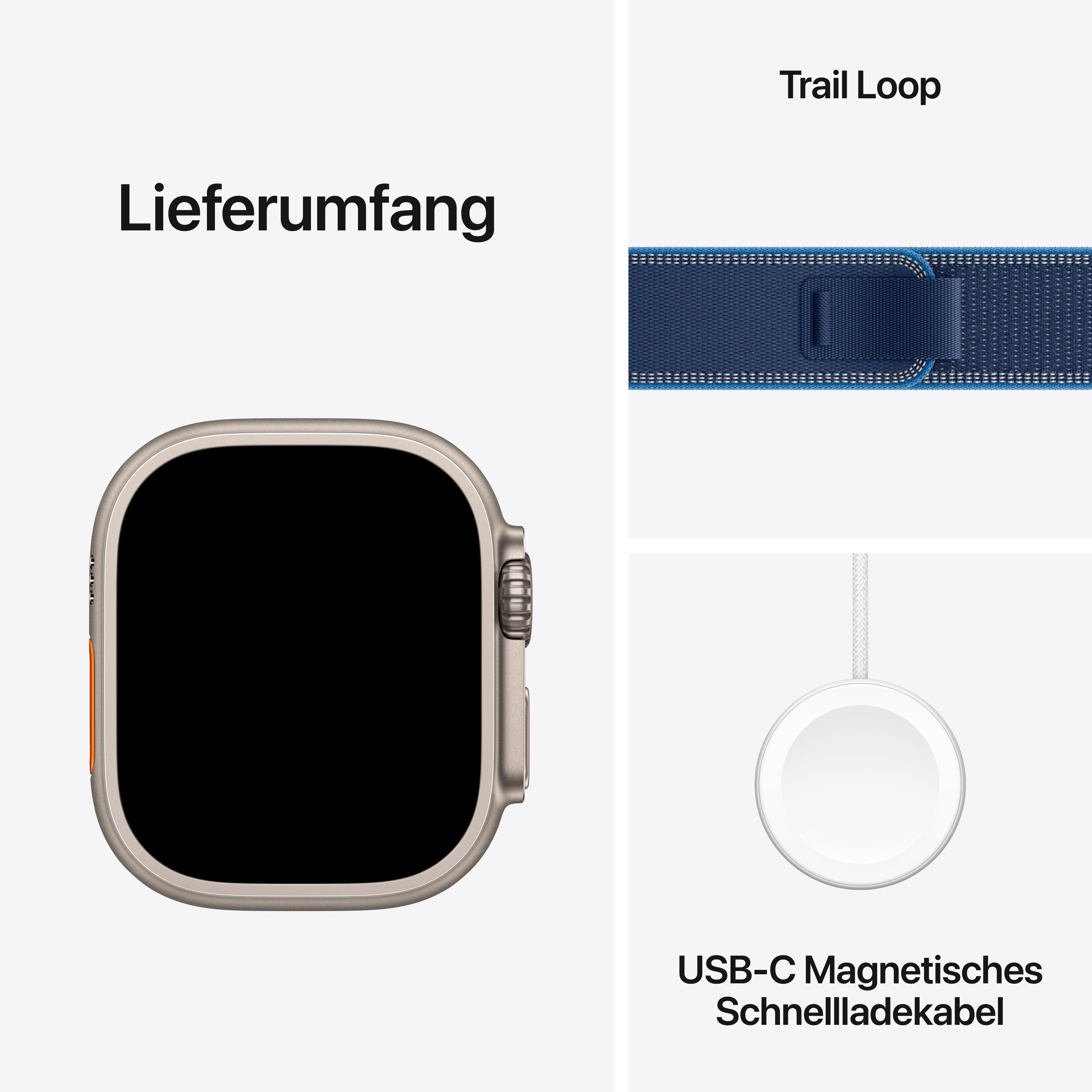 Apple Smartwatch Watch Ultra 3 GPS + Cellular 49mm (1-delig)