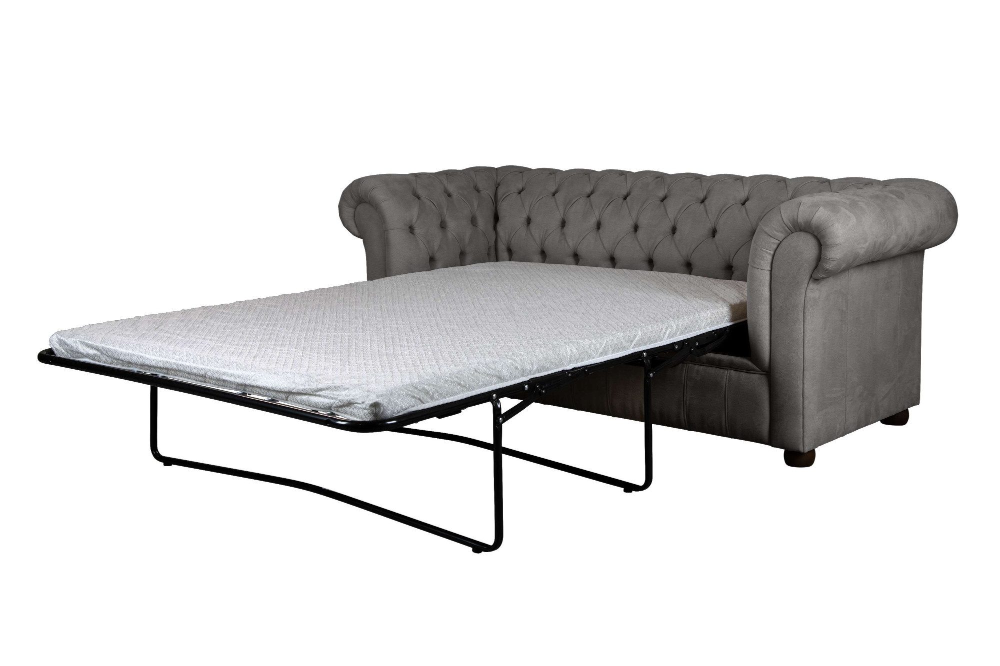 Home affaire 3-zitsbank CHARENTE, optionele slaapbank, Chesterfield-sofa, bedfunctie met edele knoopbevestiging en typische armleuningen, b/d/h 198/89/74 cm