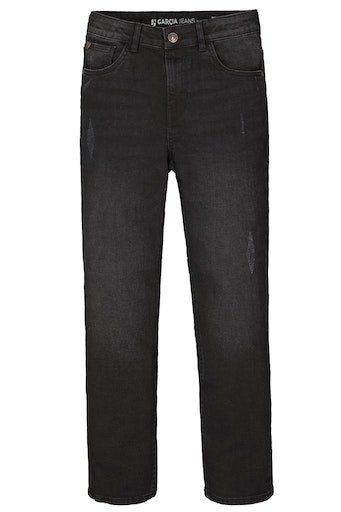 Garcia Dad-jeans Dalino voor jongens, met verwoeste effecten