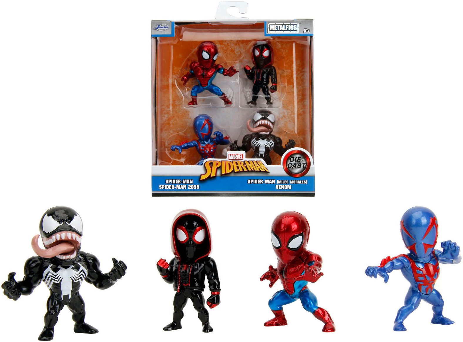 JADA Speelfiguur Marvel, Spiderman, Metalfigs, Serie 1