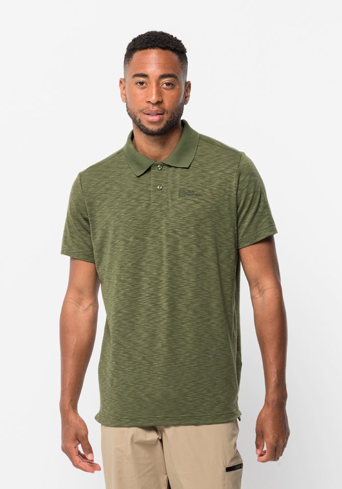 Jack Wolfskin Shirt met korte mouwen TRAVEL POLO M