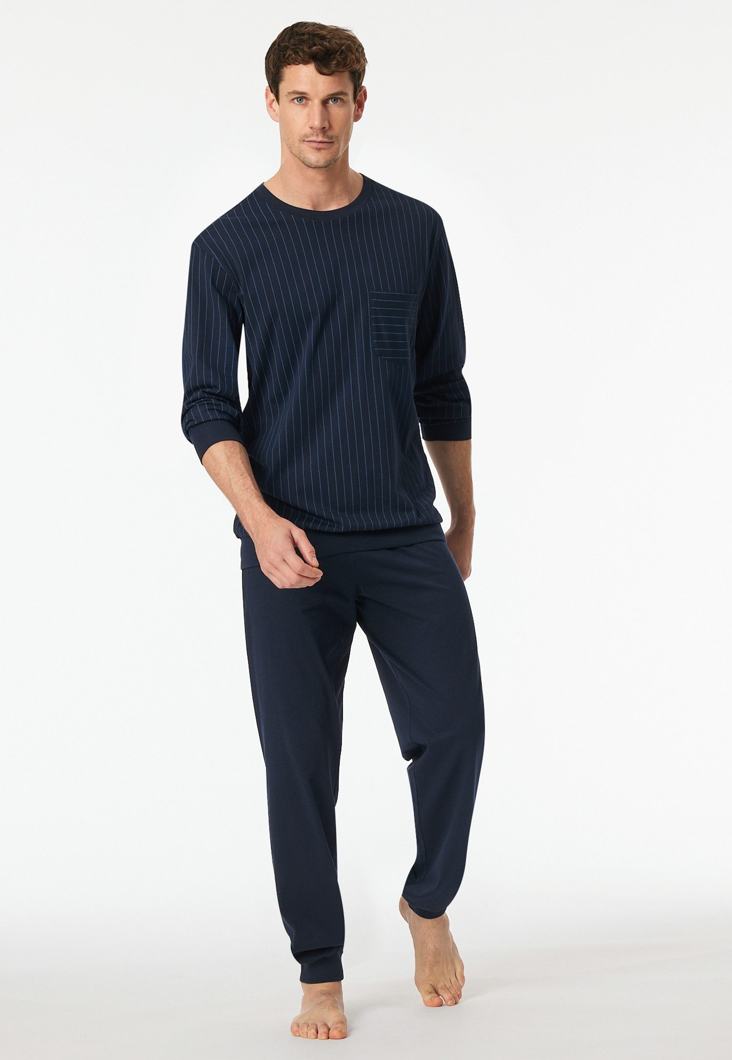 Schiesser Pyjama "Comfort Essentials" (2-delig)