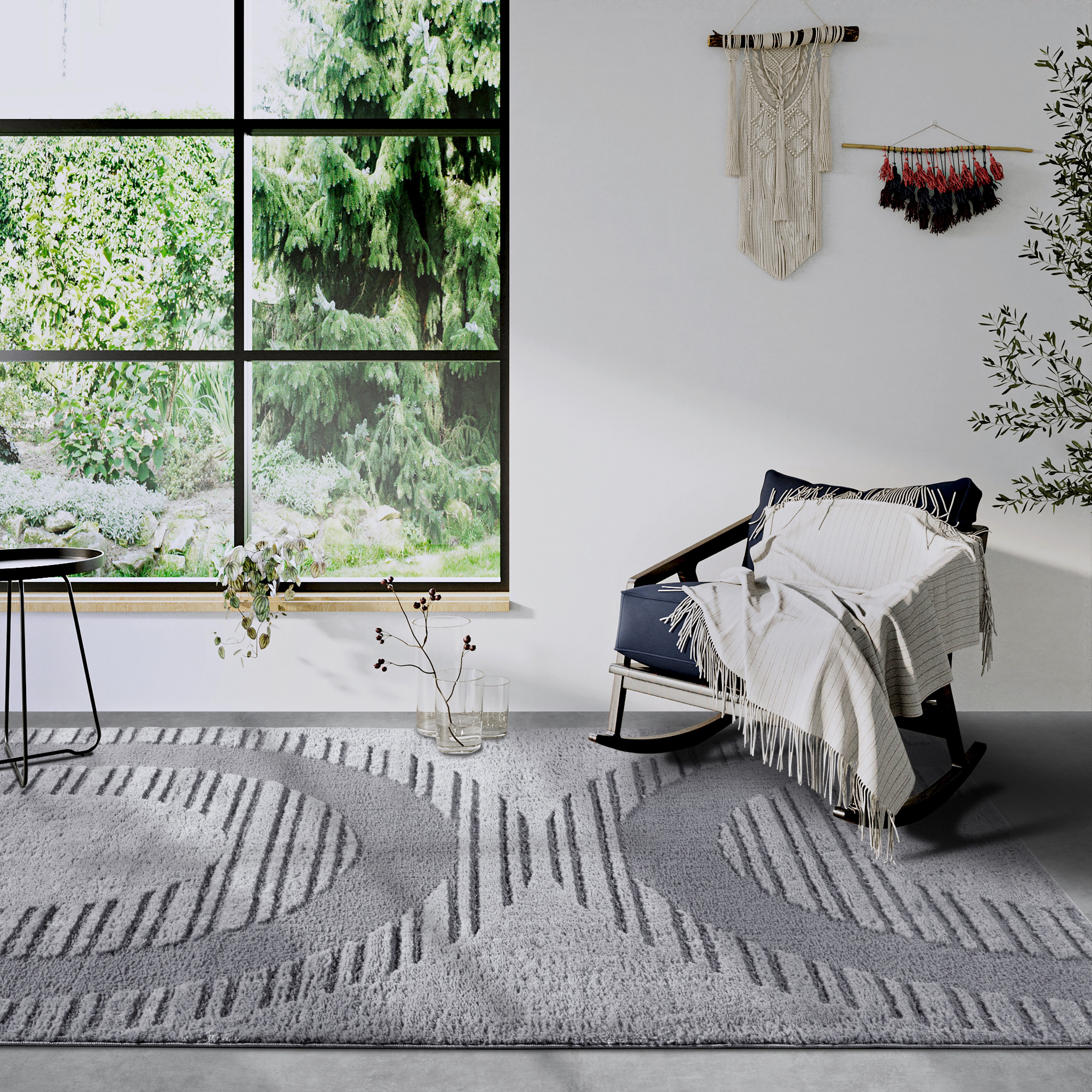 ELLE DECORATION Design-vloerkleed Bartoux Hoogpolig, shaggy, loper, zacht, langpolig, modern, hoog-laag effect