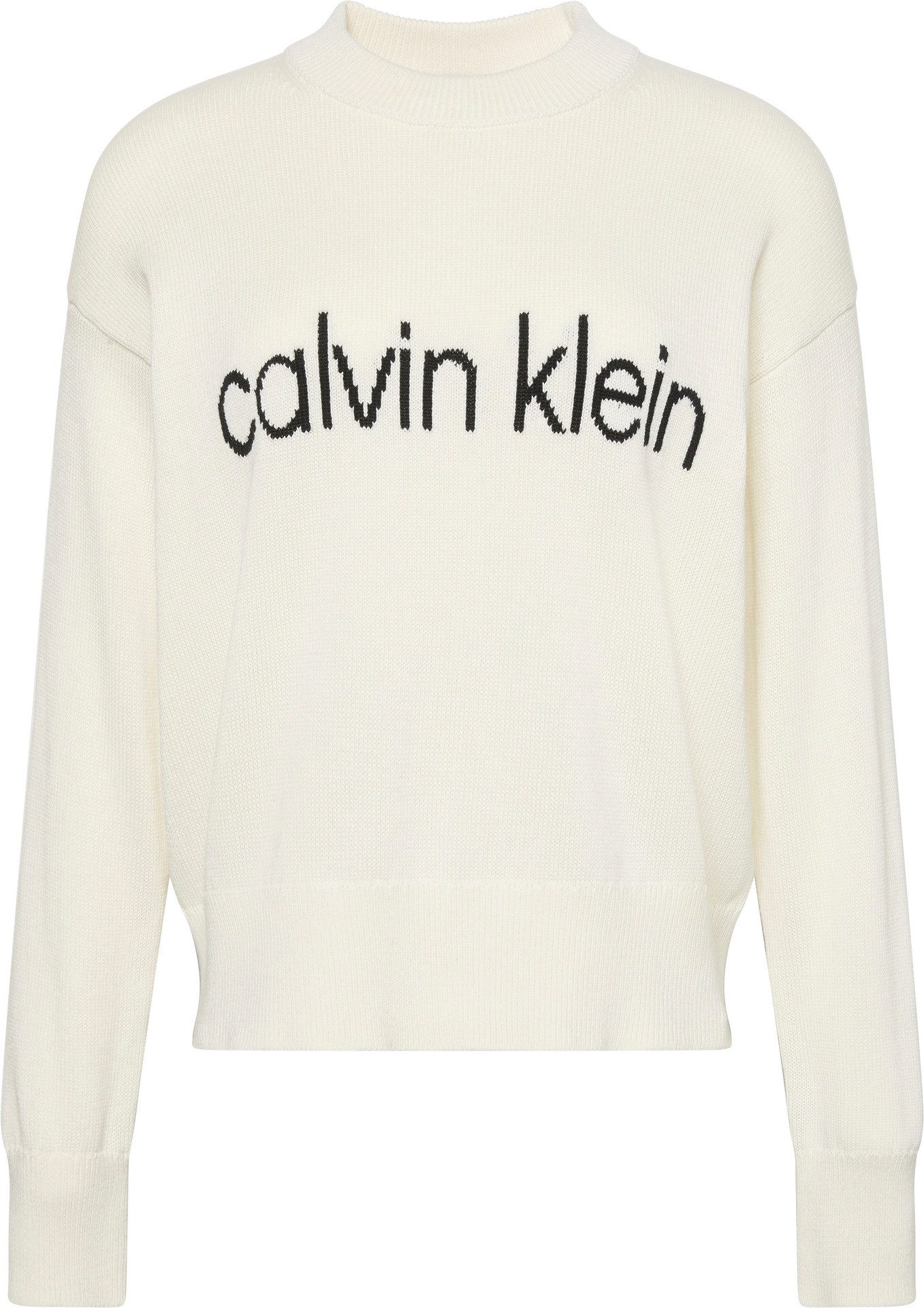 Calvin Klein Gebreide trui Cotton Graphic Pullover