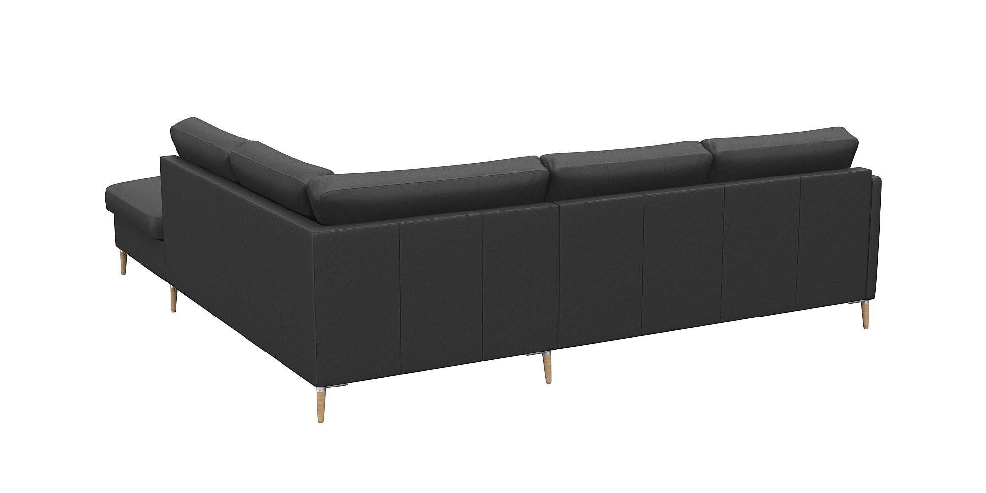 FLEXLUX Hoekbank Fiore, L-vorm, super comfortabel door koudschuim in de zitting