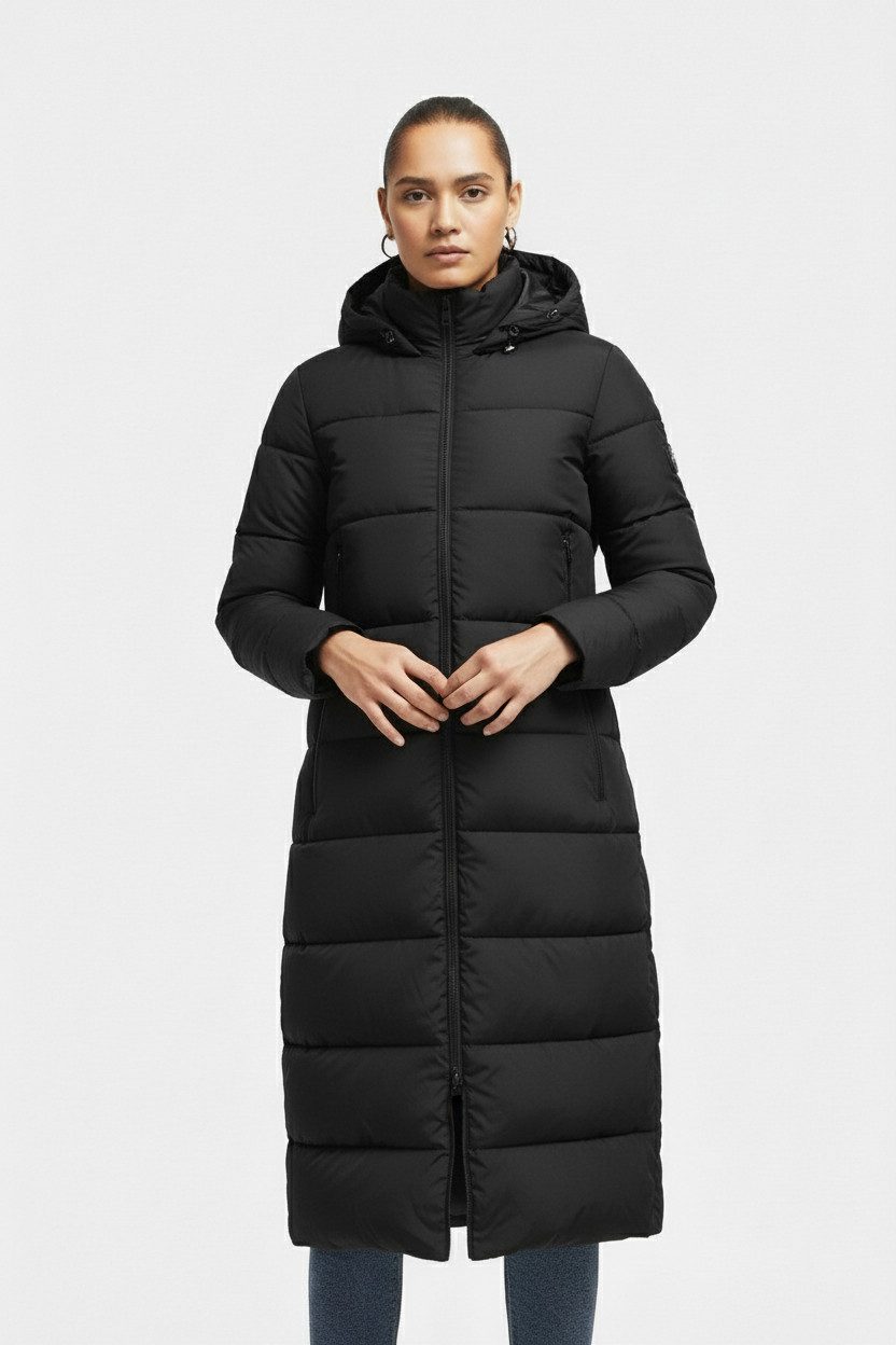 Only Gewatteerde jas ONLANNA -Pufferjas casual gesneden met capuchon