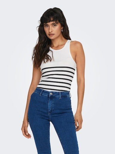 Only Tanktop ONLKENYA RIB STRIPE TANK TOP CS JRS