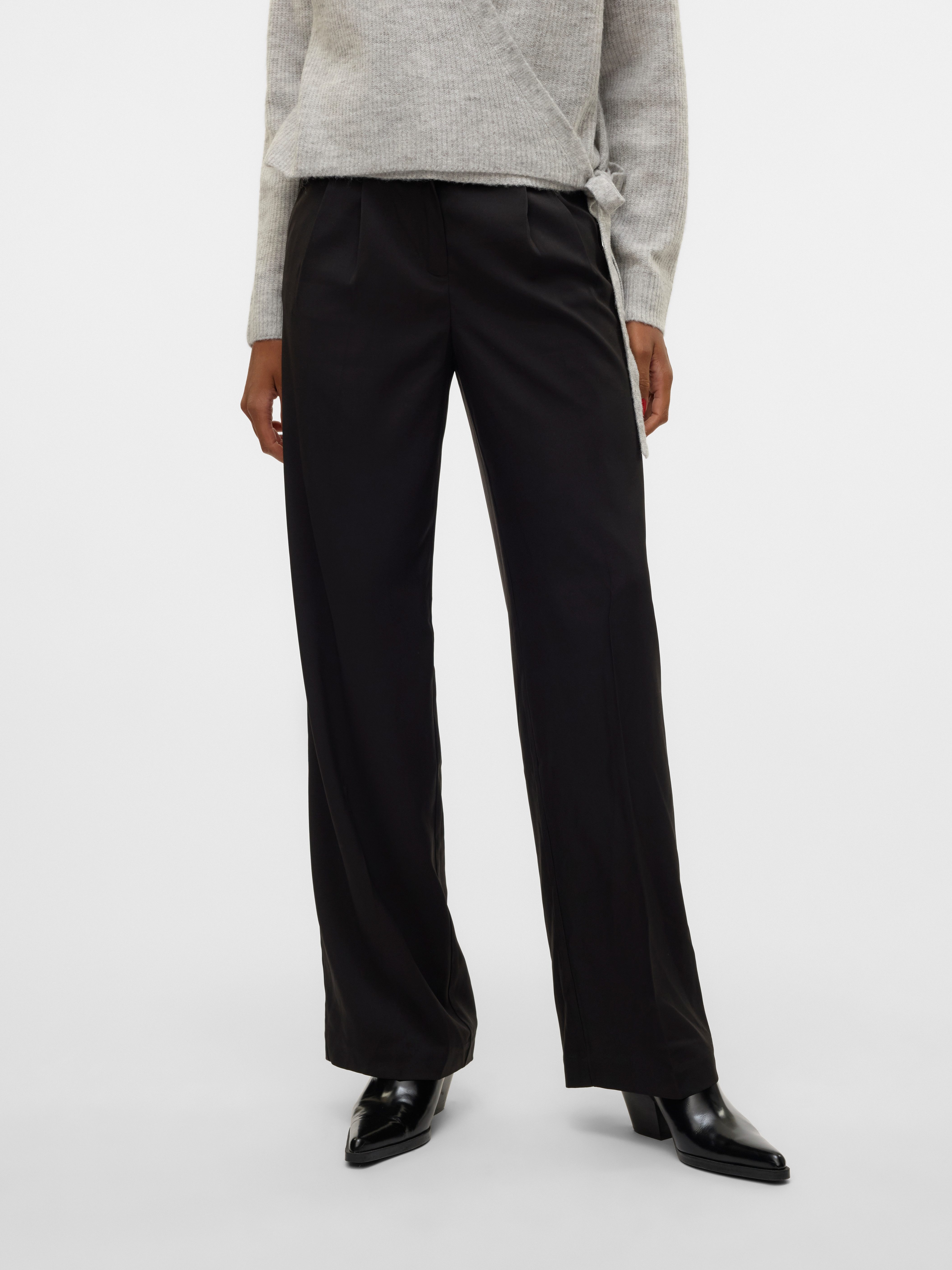 Vero Moda Pantalon VMRITA MW WIDE DAD PANT NOOS