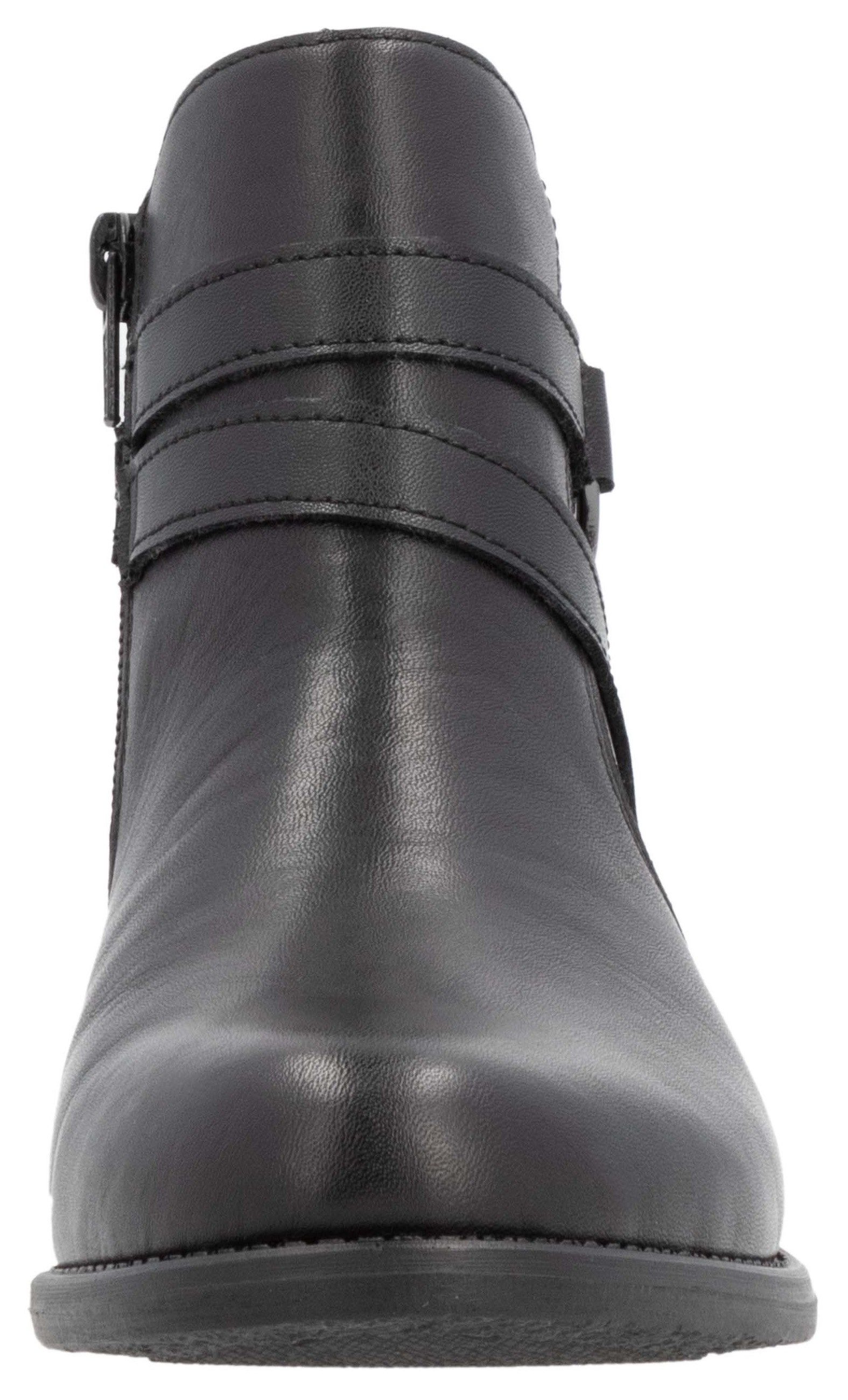 Remonte Laarsjes zakelijke schoen, laarzen, flats met praktische binnenrits