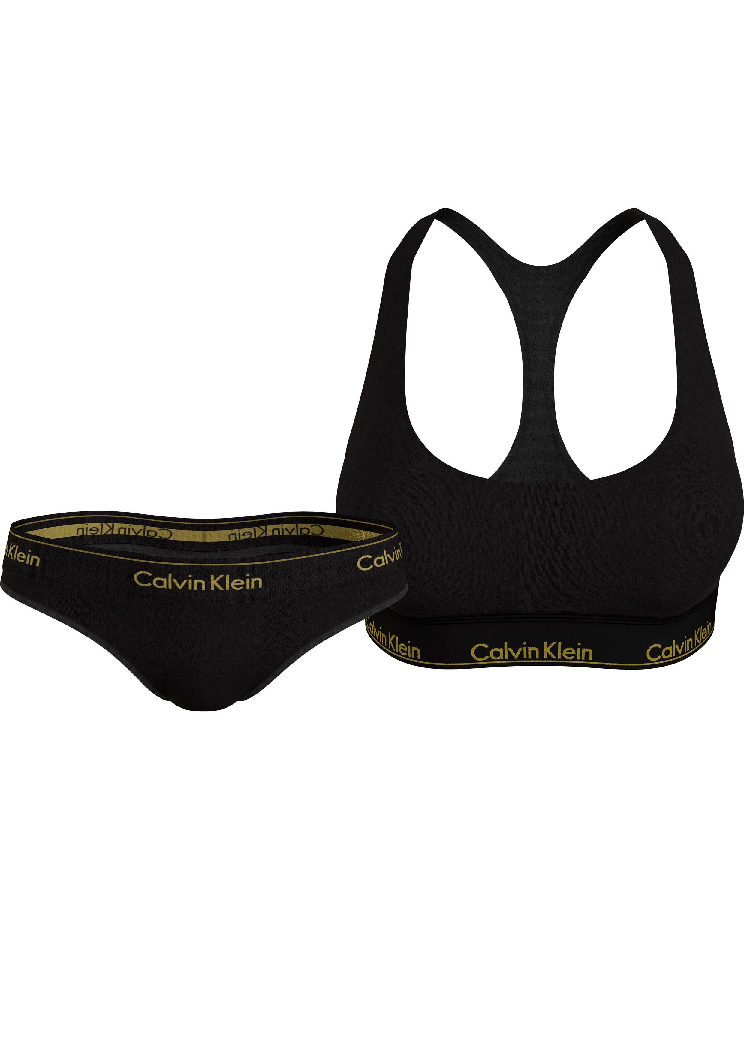 Calvin Klein Bralette-bh UNDERWEAR GIFT SET met ck-logo-opschrift (set 2-delig)