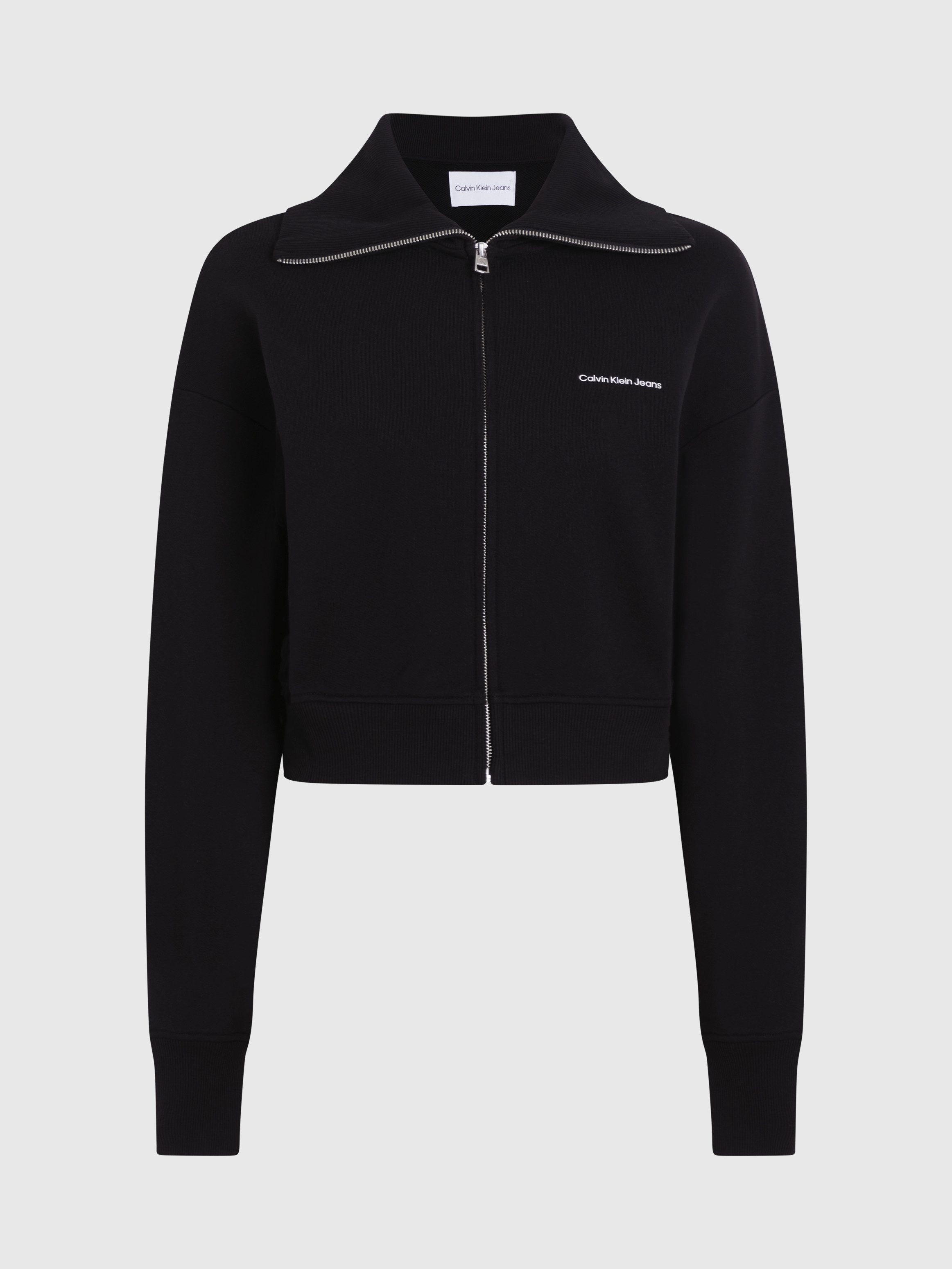 Calvin Klein Sweatshirt DIFFUSED MONOLOGO ZIP-THROUGH