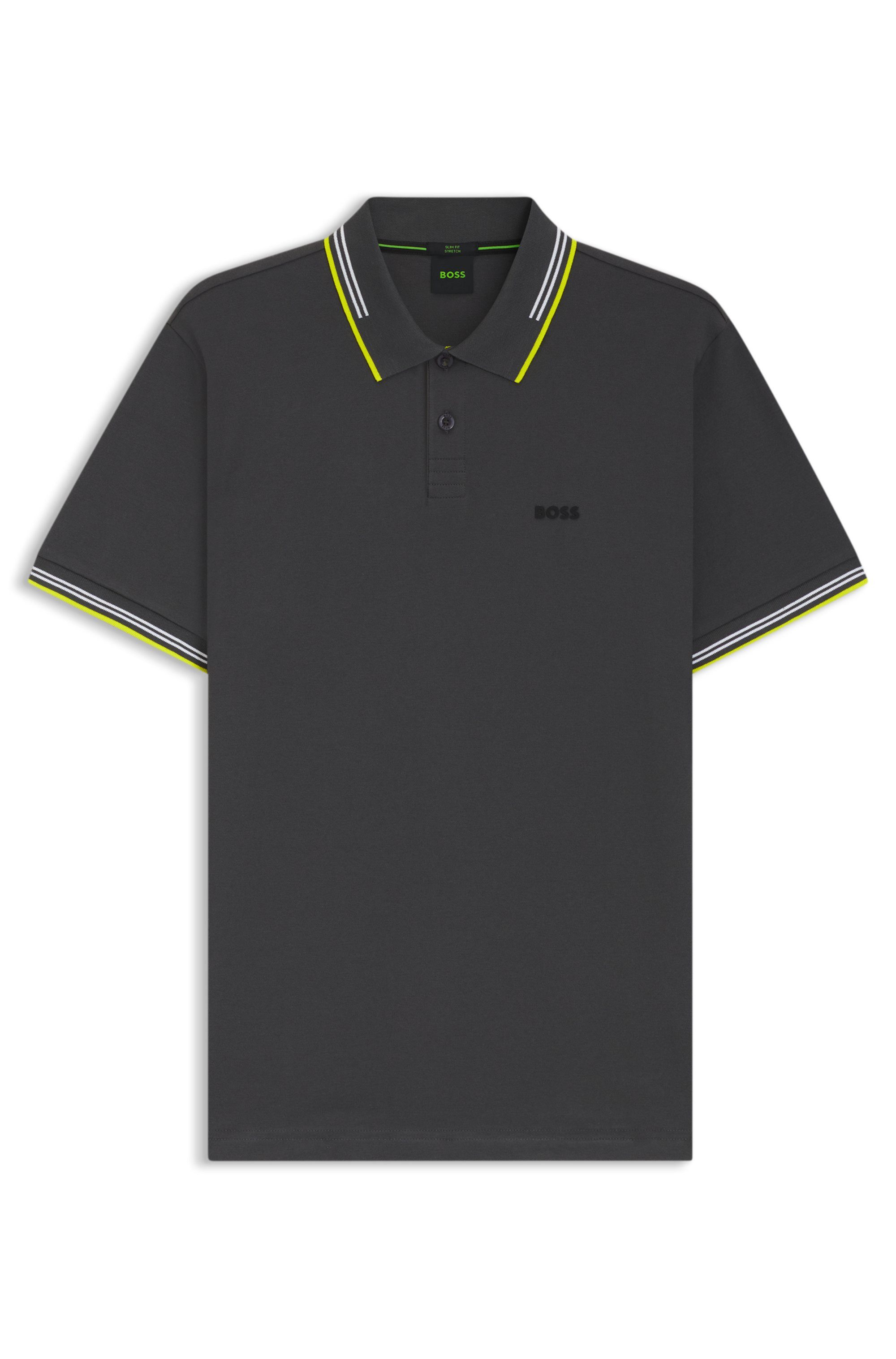 BOSS GREEN Poloshirt Paul met een polokraag