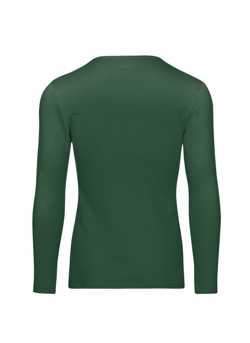 Trigema Longsleeve TRIGEMA Shirt (1-delig)