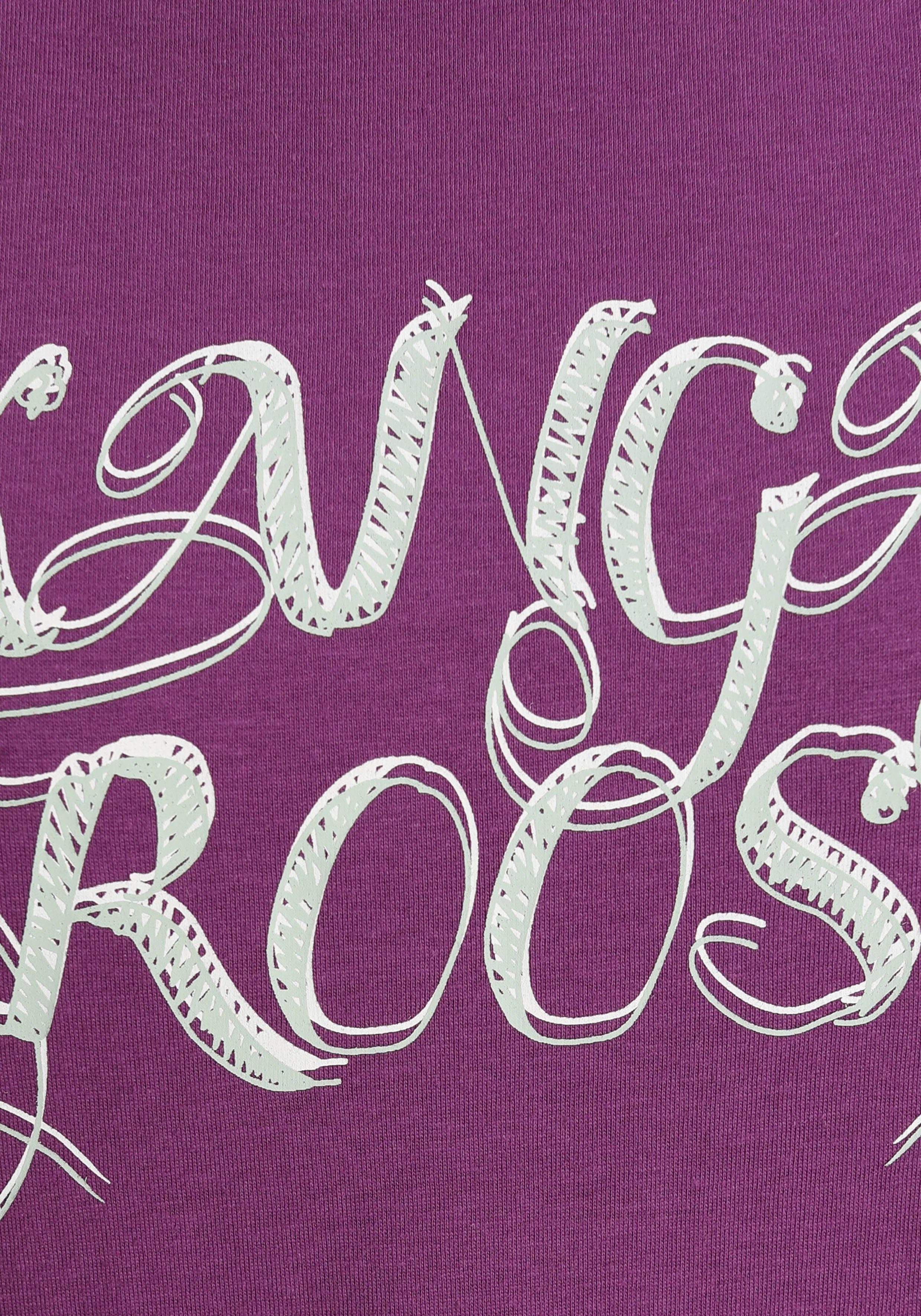 KangaROOS Lang shirt Korte mouw, figuuraccentuerende pasvorm (2-delig, Set van 2)