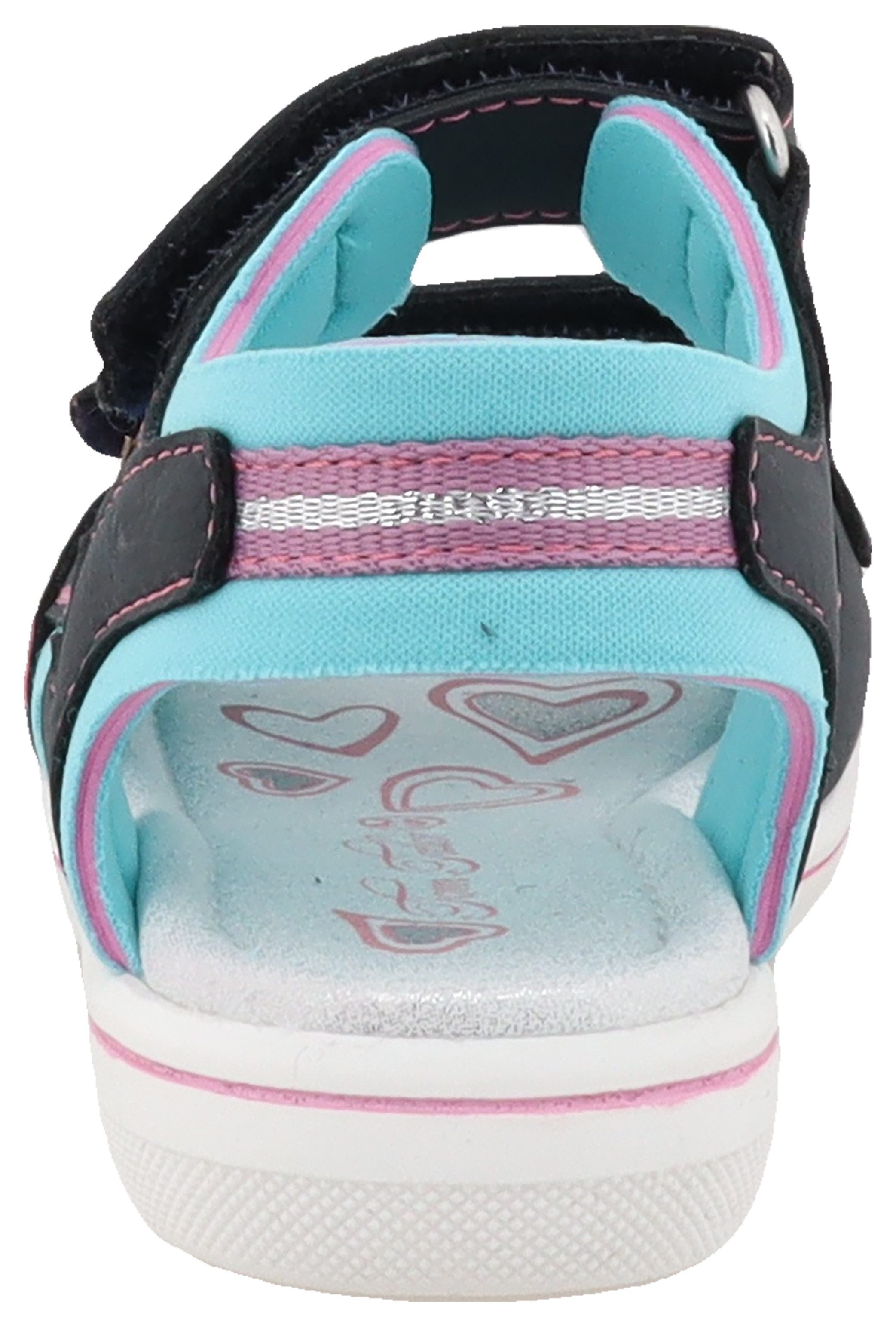 Tom Tailor Sandalen , zomerschoen, klittenbandschoen, vrijetijdsschoen met contrastafwerkingen