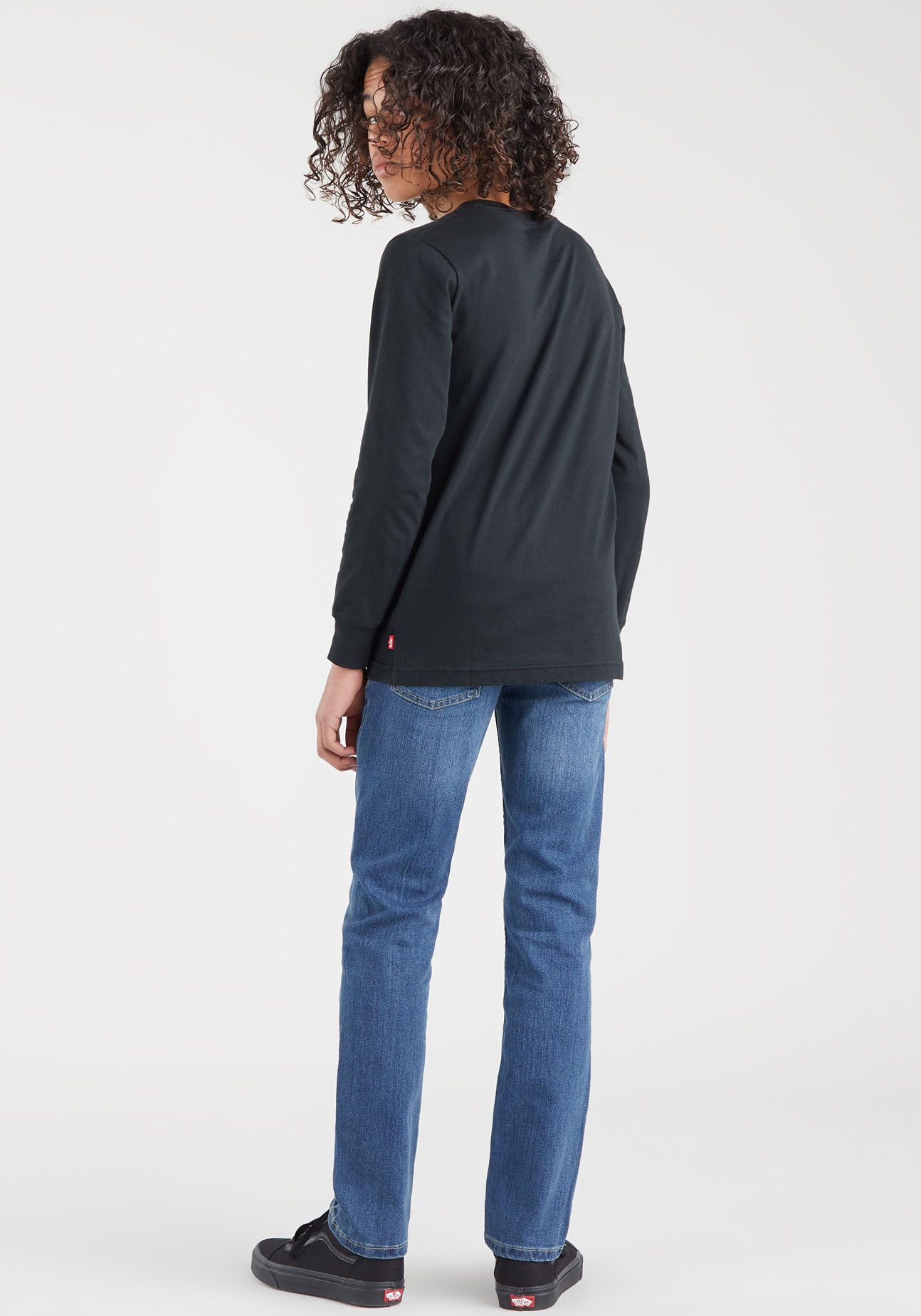 Levi's Kidswear Shirt met lange mouwen L/S BATWING TEE