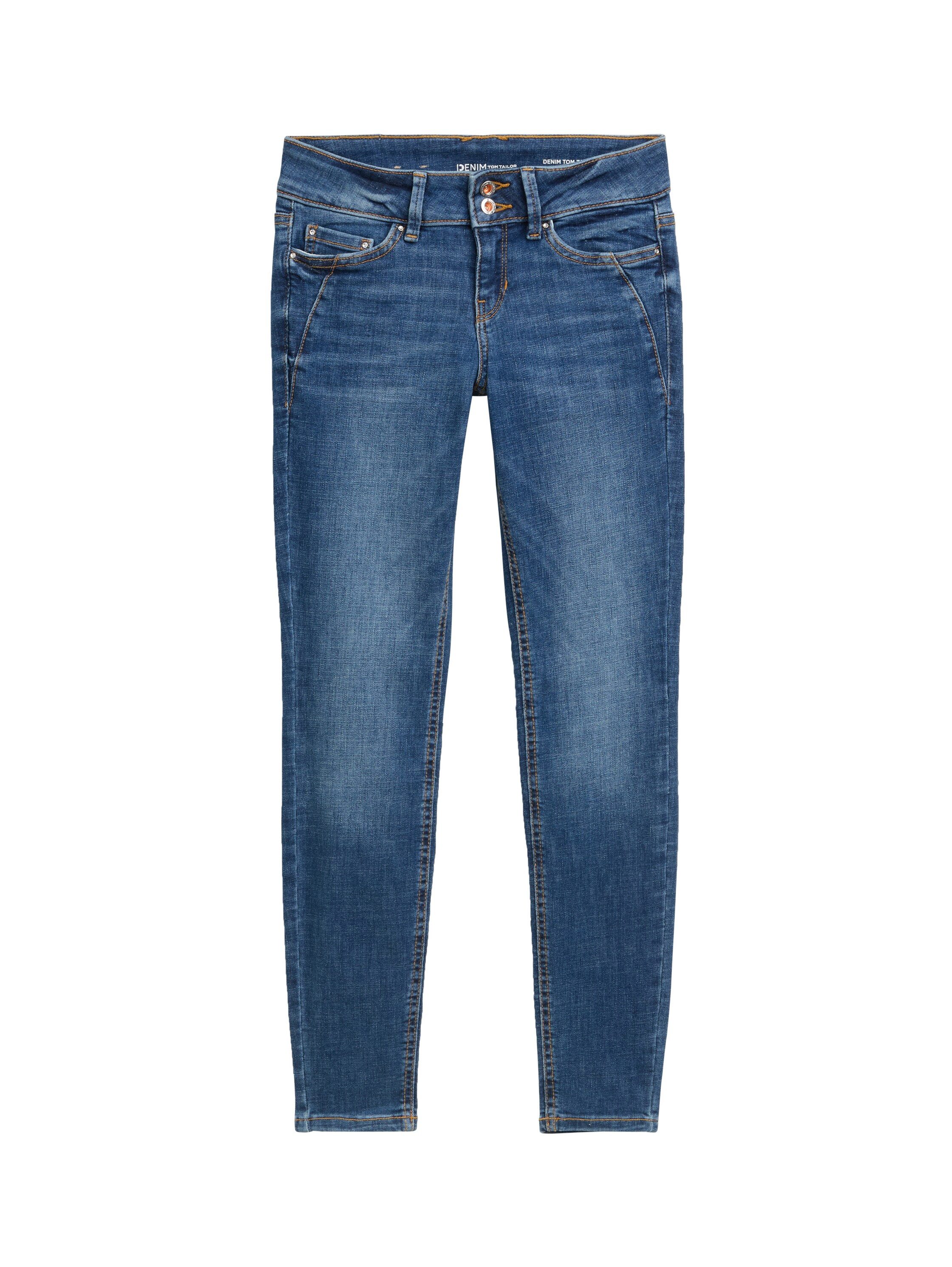 Tom Tailor Denim 5-pocket jeans met dubbele knoopsluiting