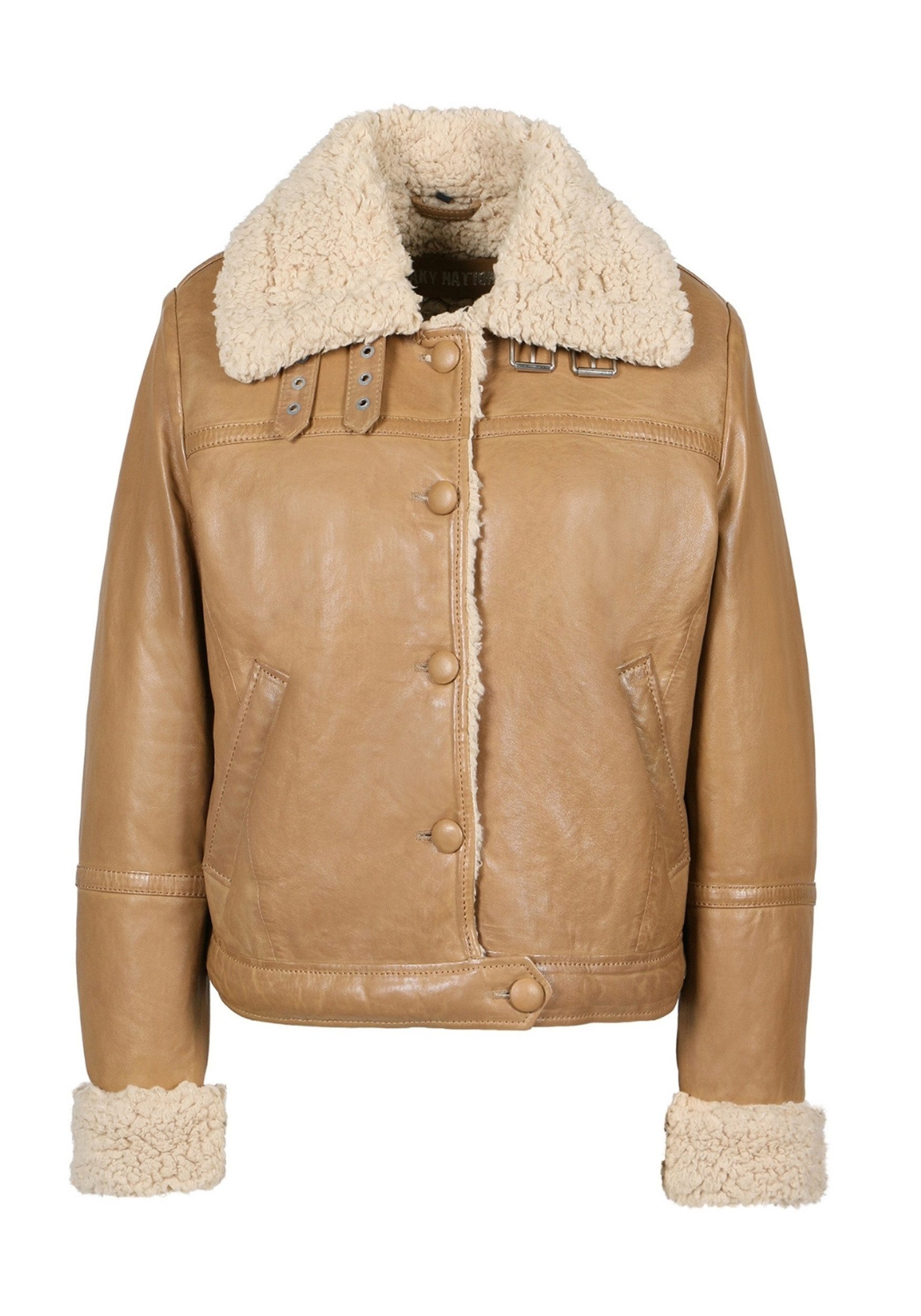 Freaky Nation Leren jack Cozy Mood-FN